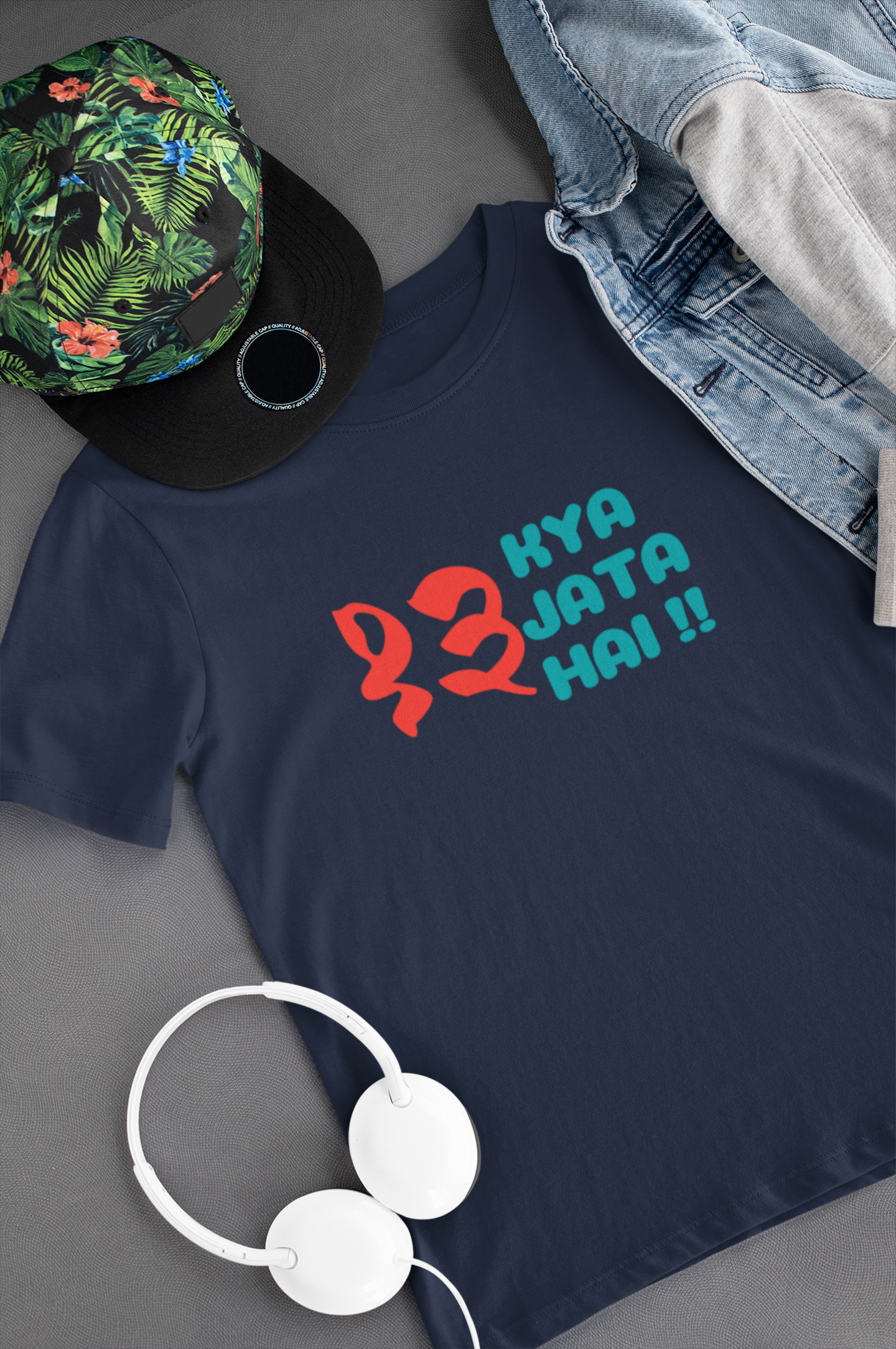 Tera Kya Jata Hai Mens Half Sleeves T-shirt- FunkyTeesClub