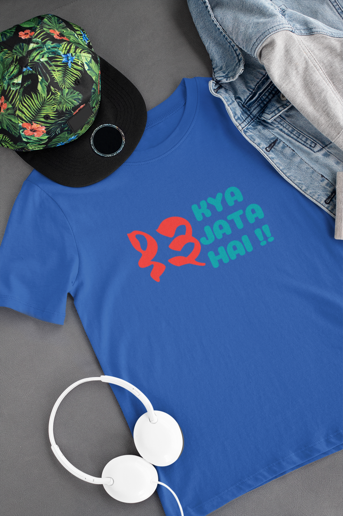 Tera Kya Jata Hai Mens Half Sleeves T-shirt- FunkyTeesClub