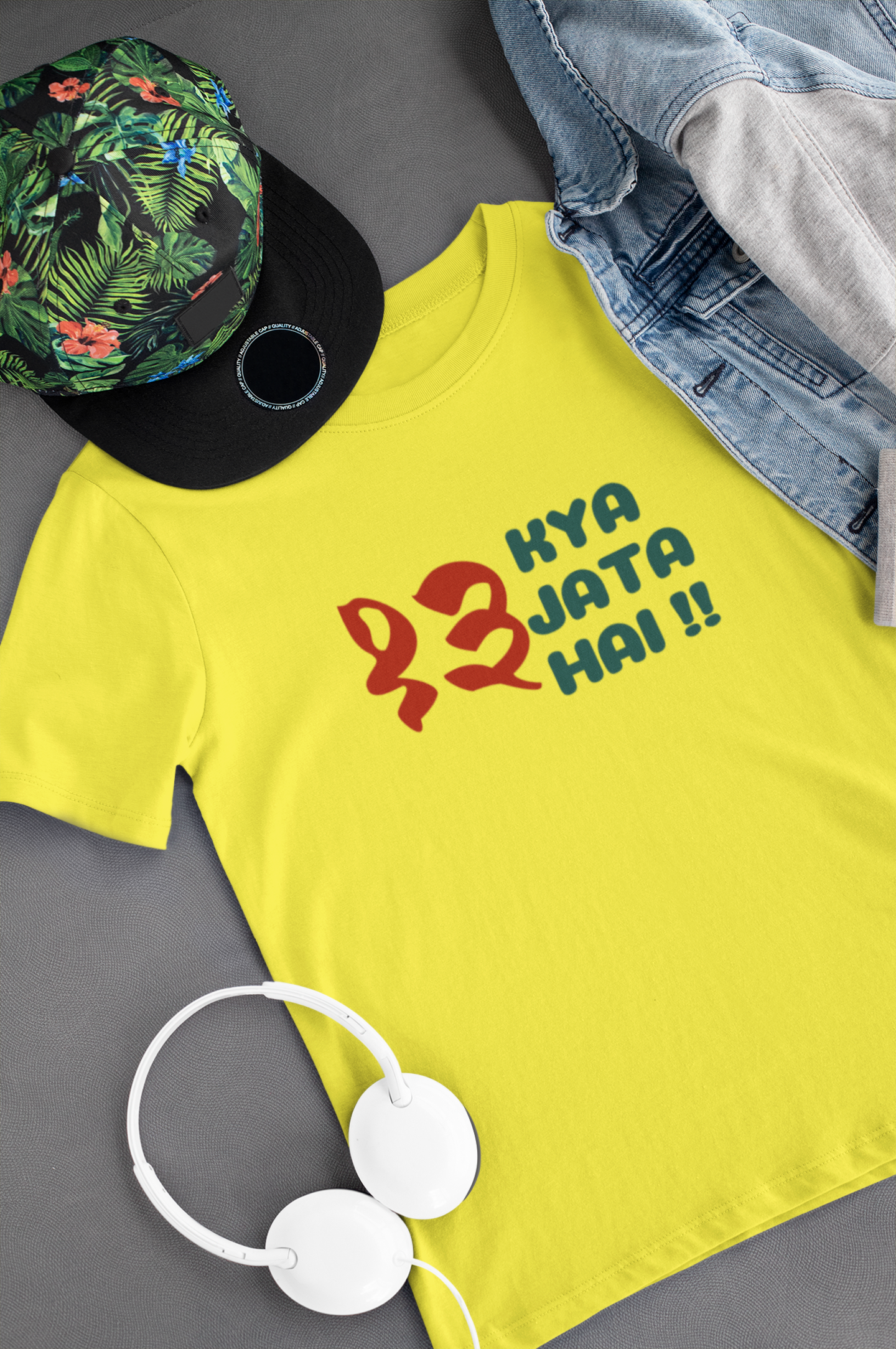 Tera Kya Jata Hai Mens Half Sleeves T-shirt- FunkyTeesClub