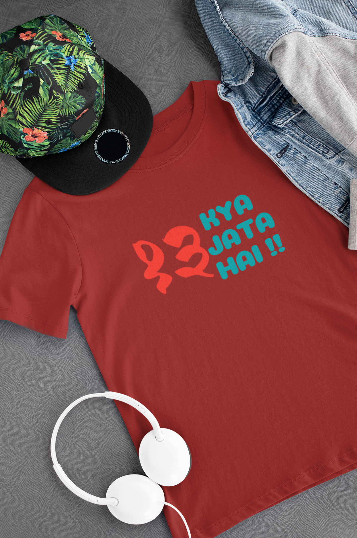 Tera Kya Jata Hai Mens Half Sleeves T-shirt- FunkyTeesClub