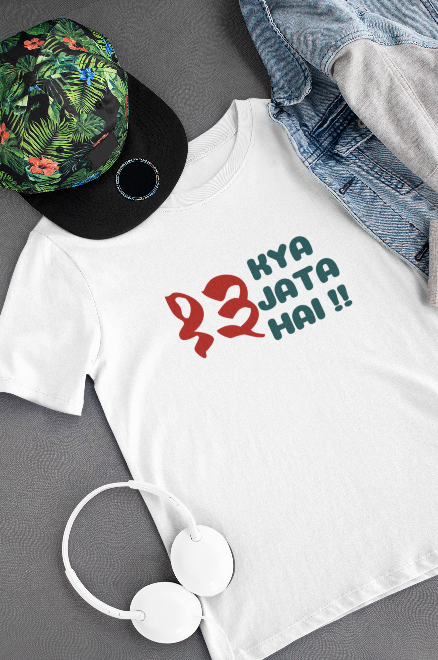 Tera Kya Jata Hai Mens Half Sleeves T-shirt- FunkyTeesClub