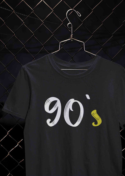 90s Women Half Sleeves T-shirt- FunkyTeesClub