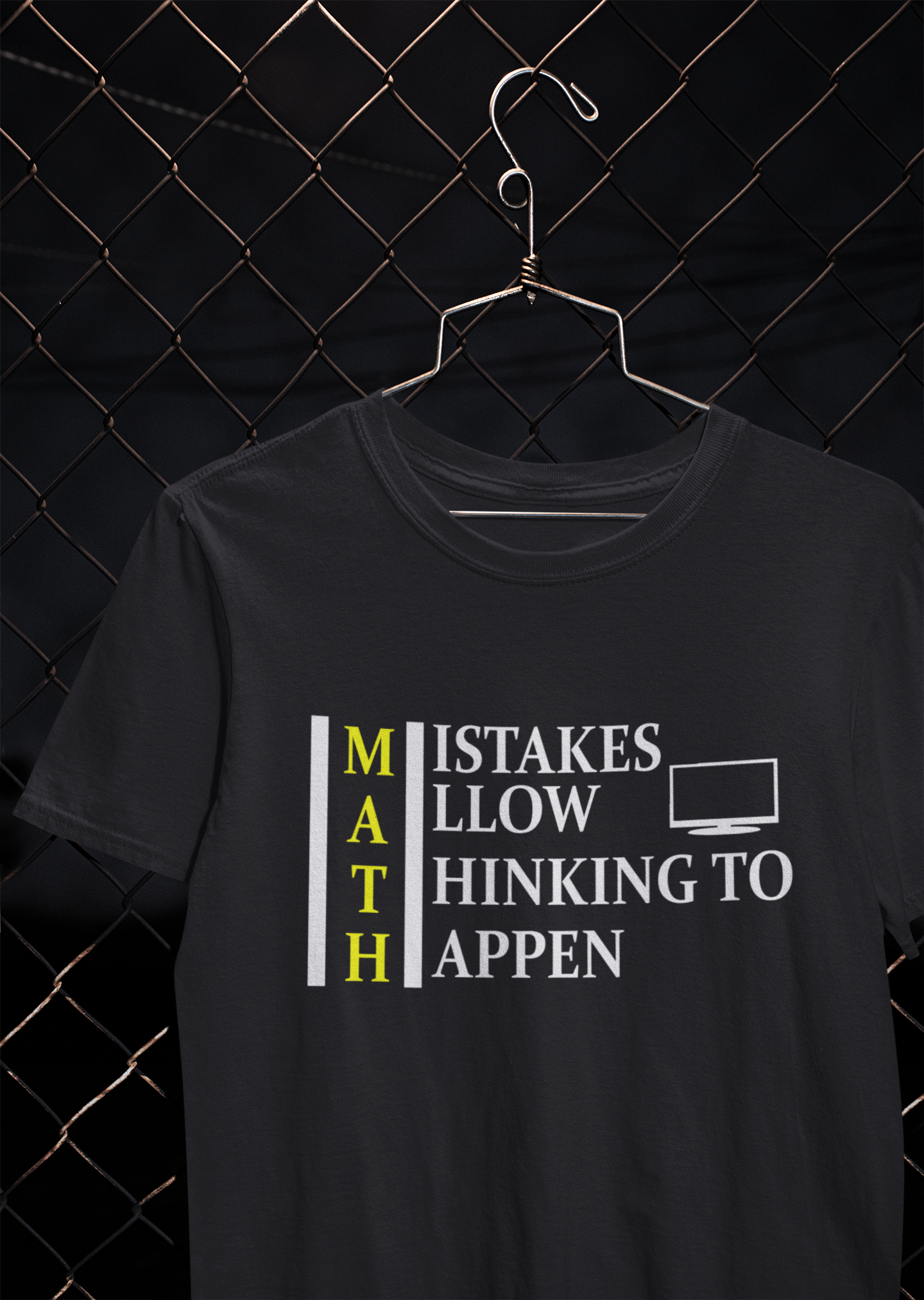 Definition Of Math Teacher Mens Half Sleeves T-shirt- FunkyTeesClub