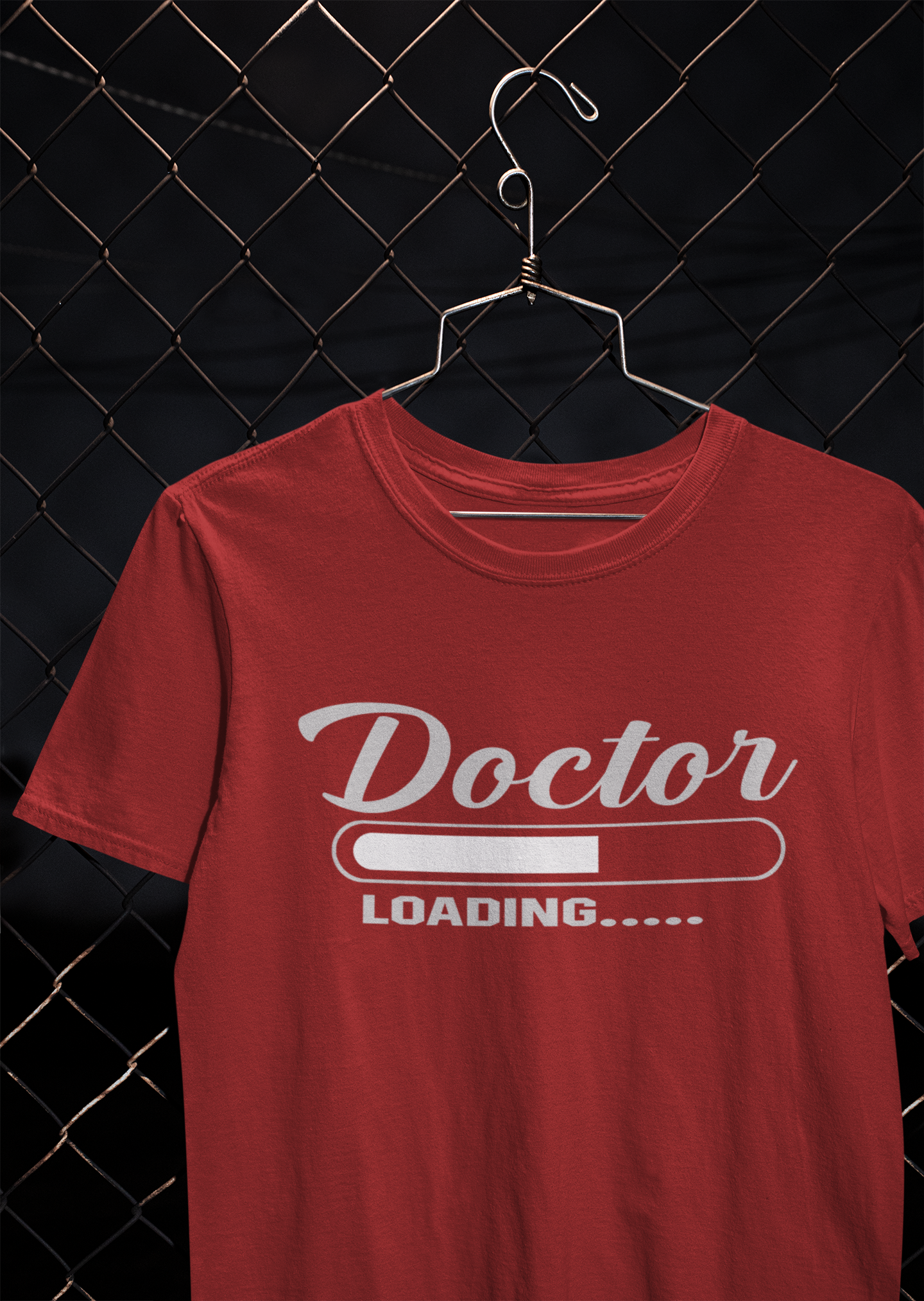 Doctor Loading Mens Half Sleeves T-shirt- FunkyTeesClub