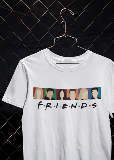 F.R.I.E.N.D.S. Friends Web Series Women Half Sleeves T-shirt- FunkyTeesClub