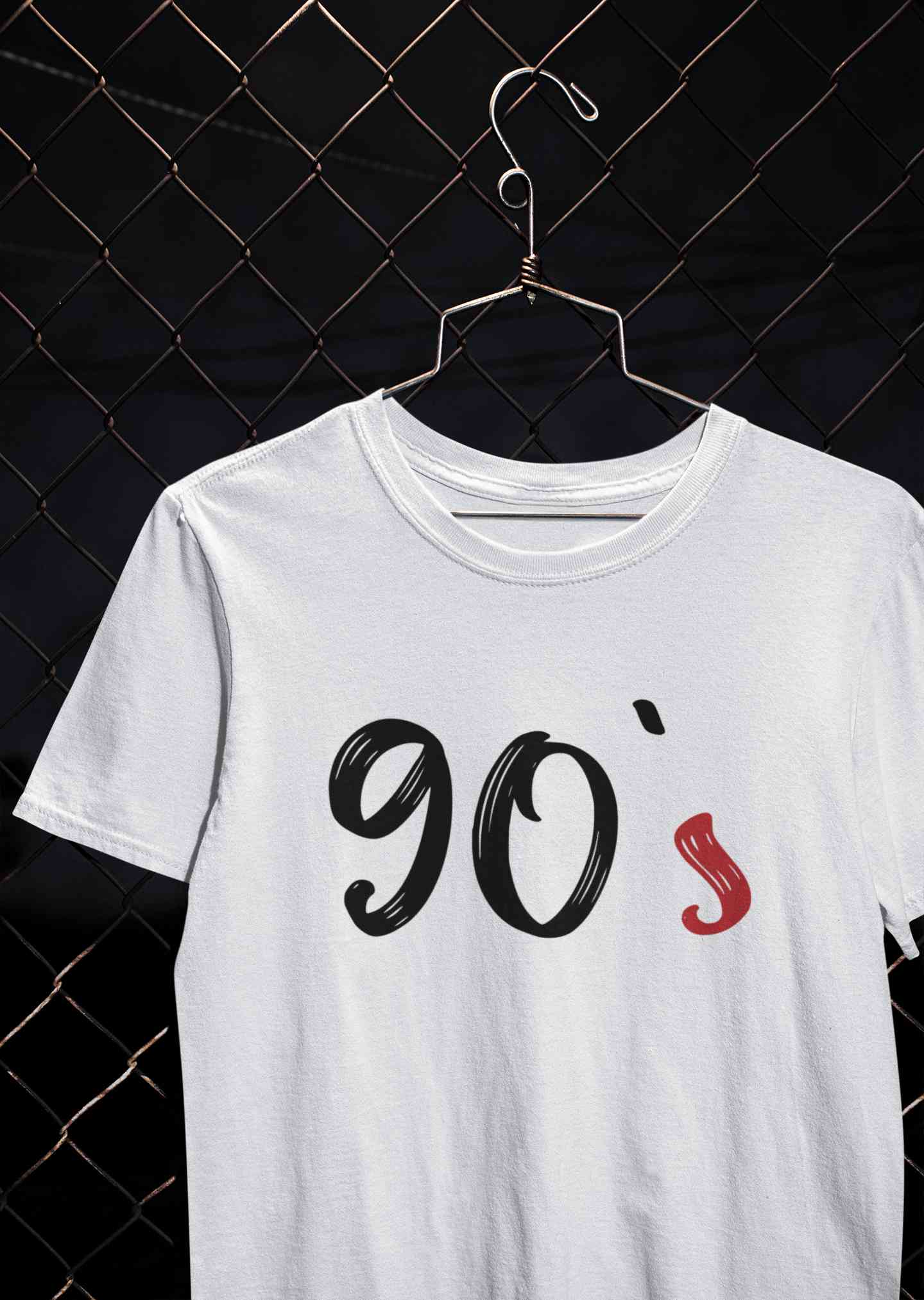 90s Mens Half Sleeves T-shirt- FunkyTeesClub