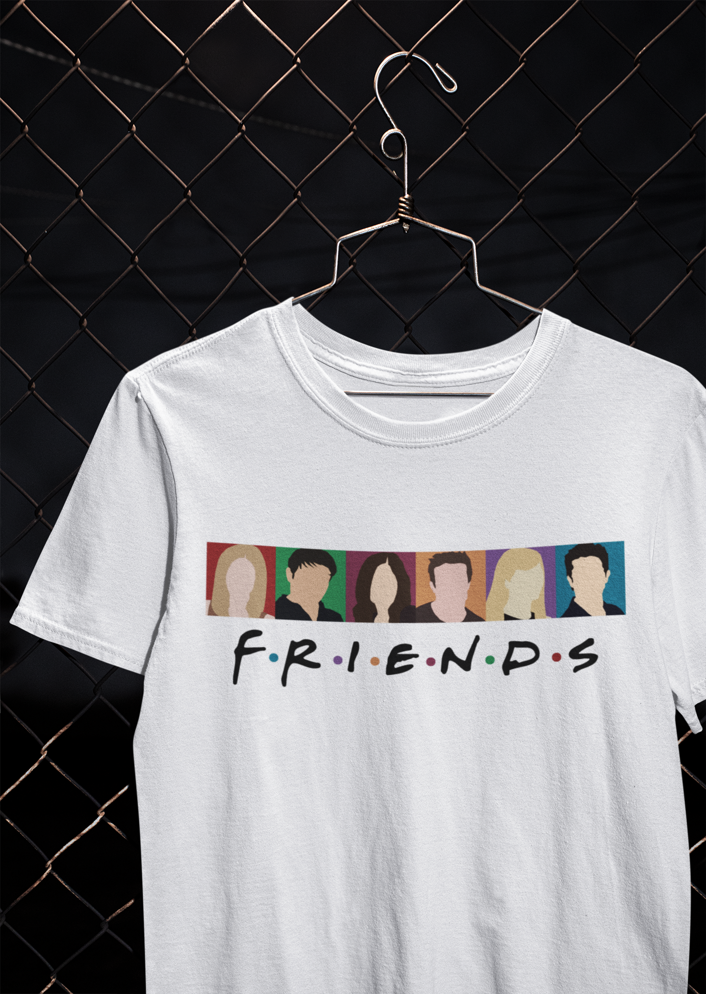 F.R.I.E.N.D.S. Friends Web Series Mens Half Sleeves T-shirt- FunkyTeesClub