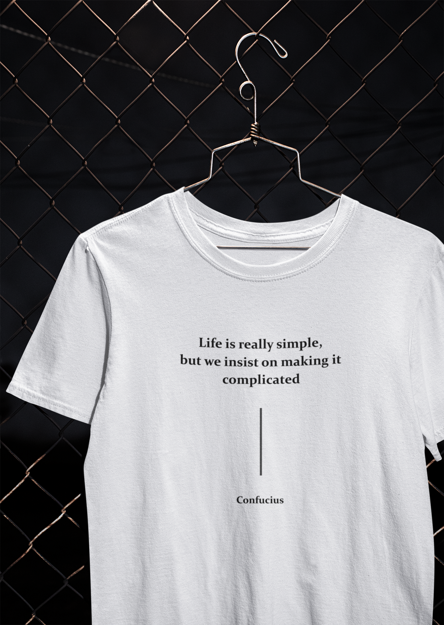 Life Is Really Simple Quotes Women Half Sleeves T-shirt- FunkyTeesClub