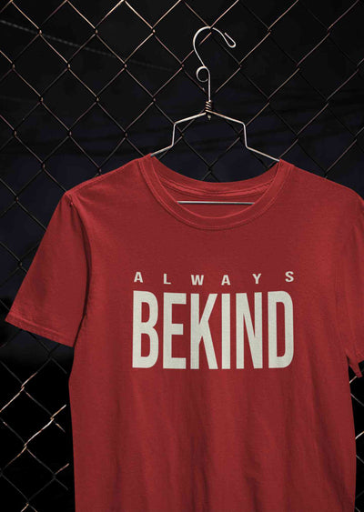Always Bekind Women Half Sleeves T-shirt- FunkyTeesClub
