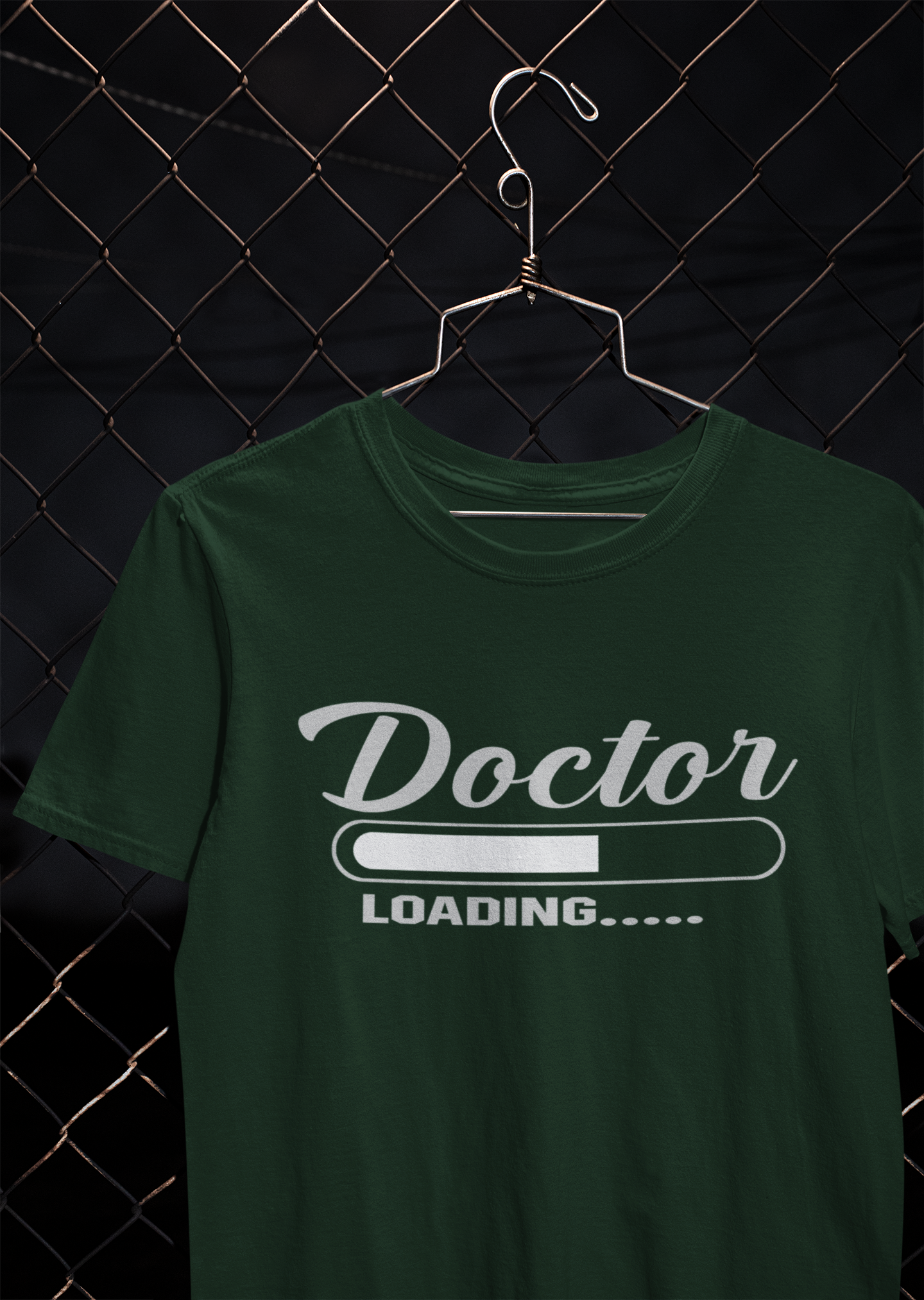 Doctor Loading Mens Half Sleeves T-shirt- FunkyTeesClub