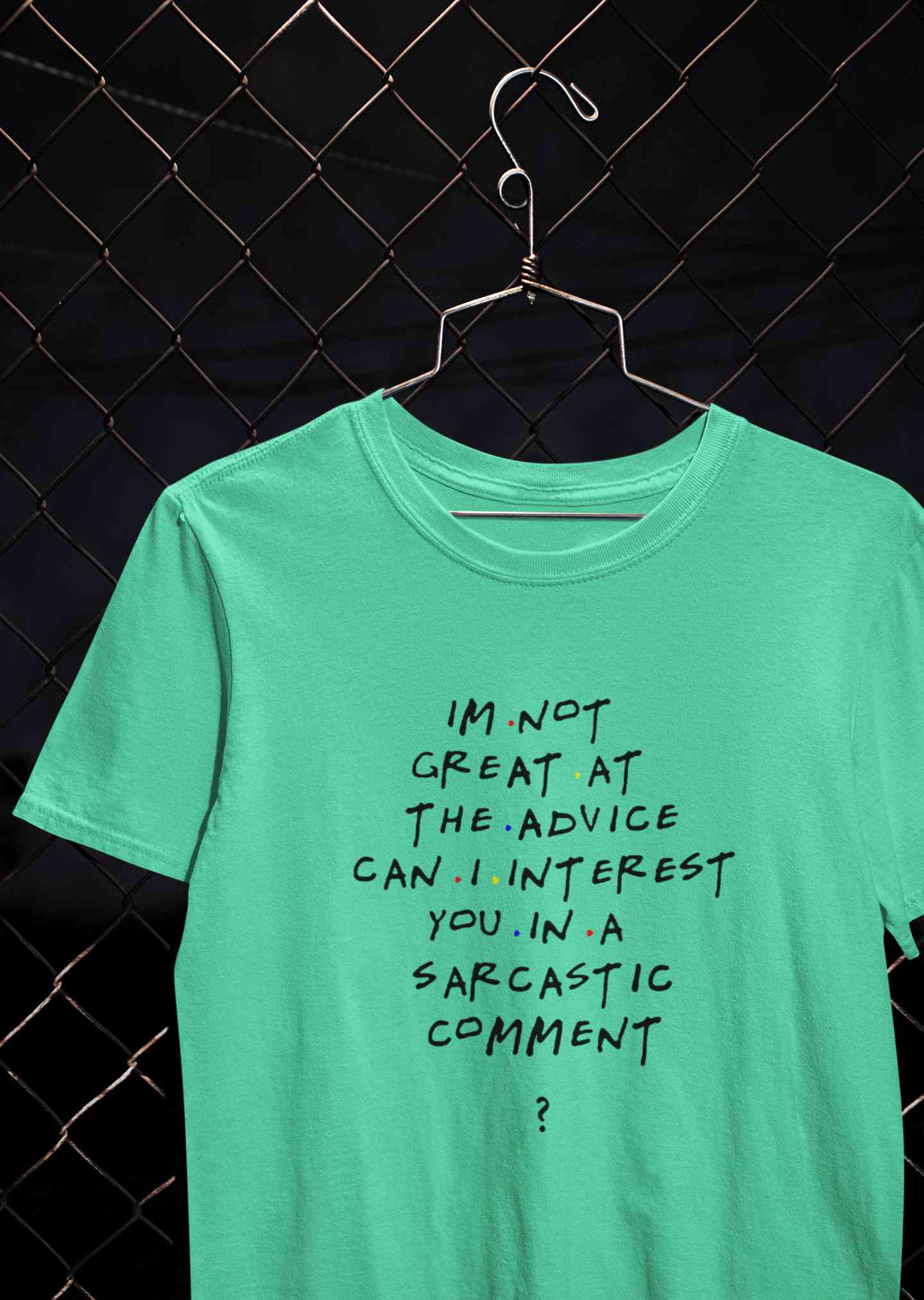 F.R.I.E.N.D.S Sarcastic Comment Chandler Women Half Sleeves T-shirt- FunkyTeesClub