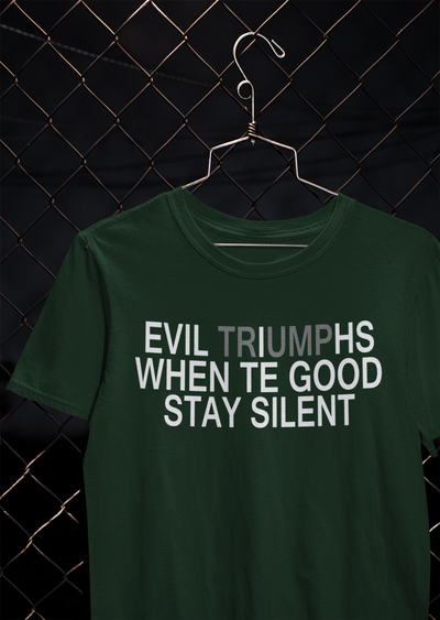 Political Resistance Anti Government Women Half Sleeves T-shirt- FunkyTeesClub