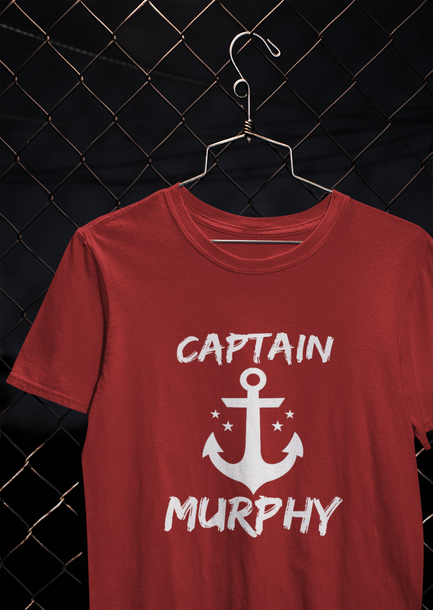 Captain Murphy Merchant Navy Mens Half Sleeves T-shirt- FunkyTeesClub