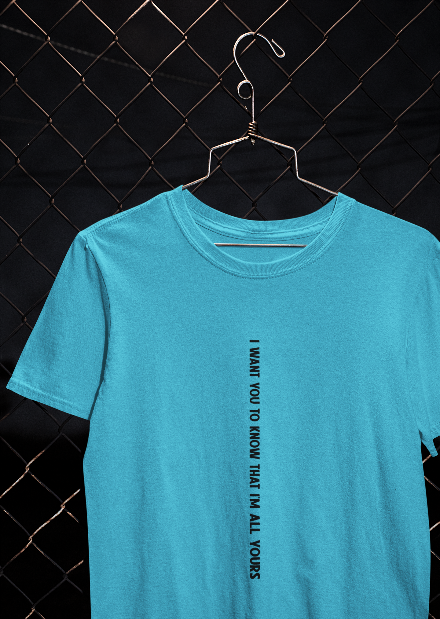 I Want You To Know That I Am All Yours Quotes Mens Half Sleeves T-shirt- FunkyTeesClub