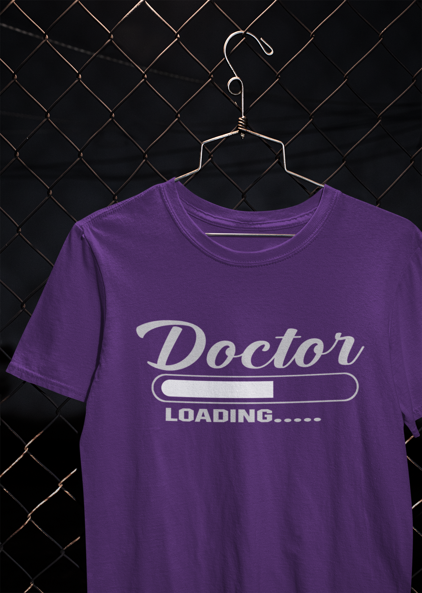 Doctor Loading Mens Half Sleeves T-shirt- FunkyTeesClub
