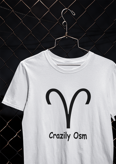 Aries Zodiac Sign Women Half Sleeves T-shirt- FunkyTeesClub