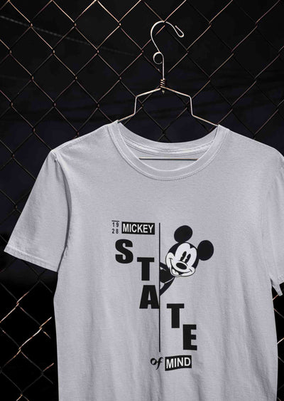 State Of Mind Women Half Sleeves T-shirt- FunkyTeesClub