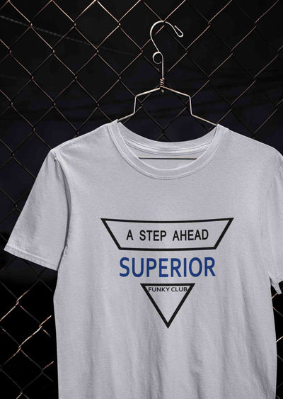 A Step Ahead Superior Women Half Sleeves T-shirt- FunkyTeesClub
