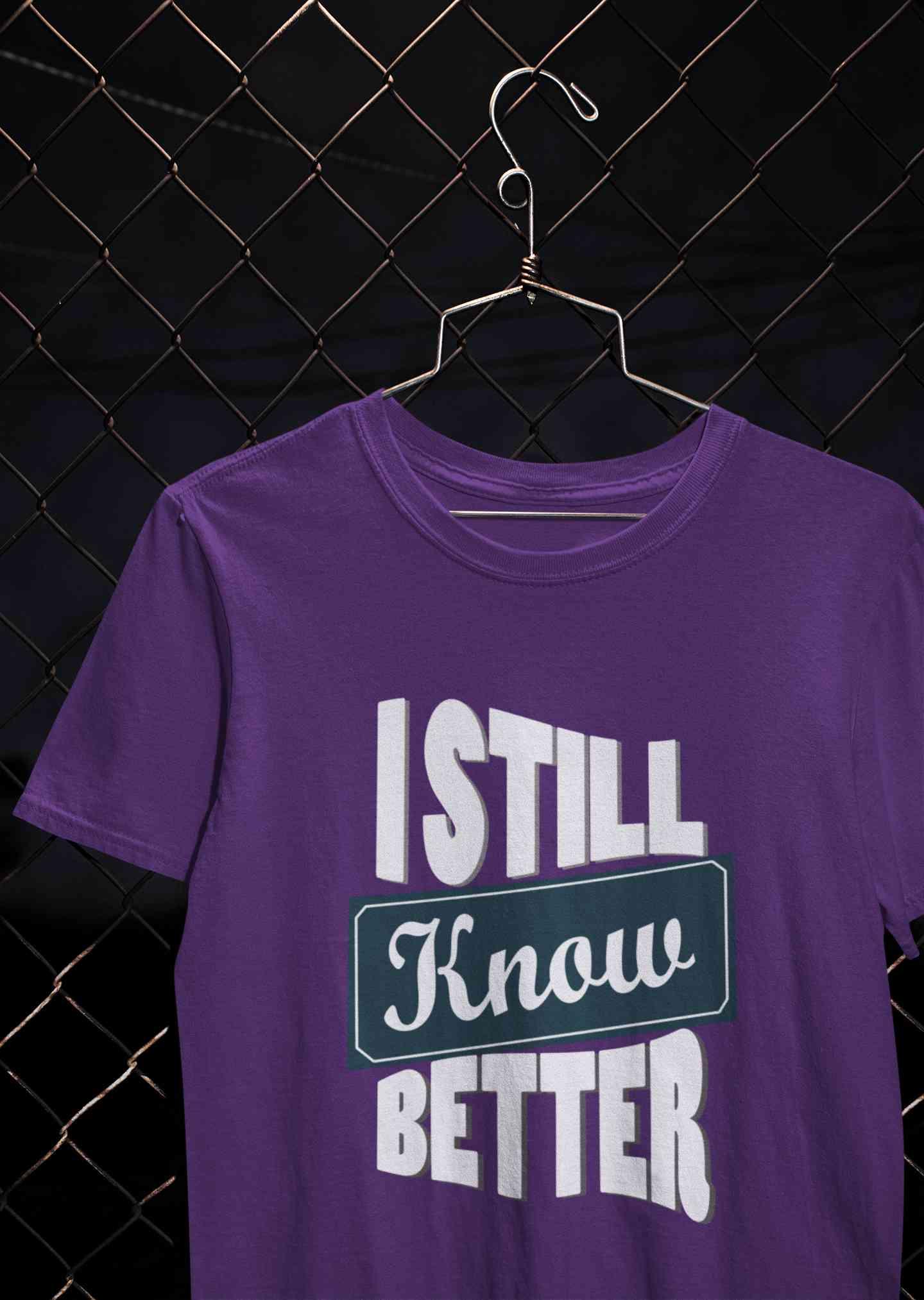 Still Know Better Mens Half Sleeves T-shirt- FunkyTeesClub