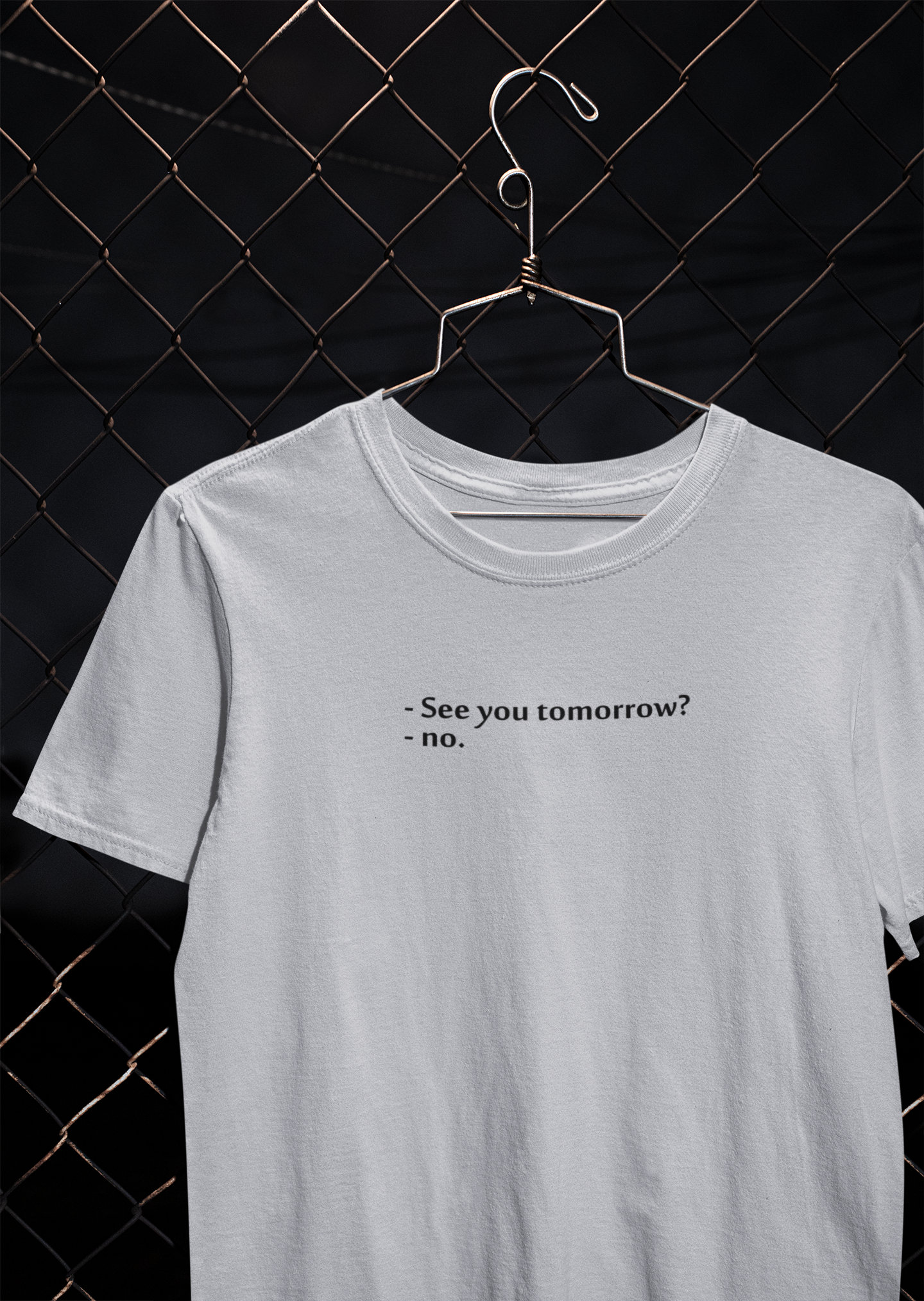 See You Tomorrow Quotes Women Half Sleeves T-shirt- FunkyTeesClub