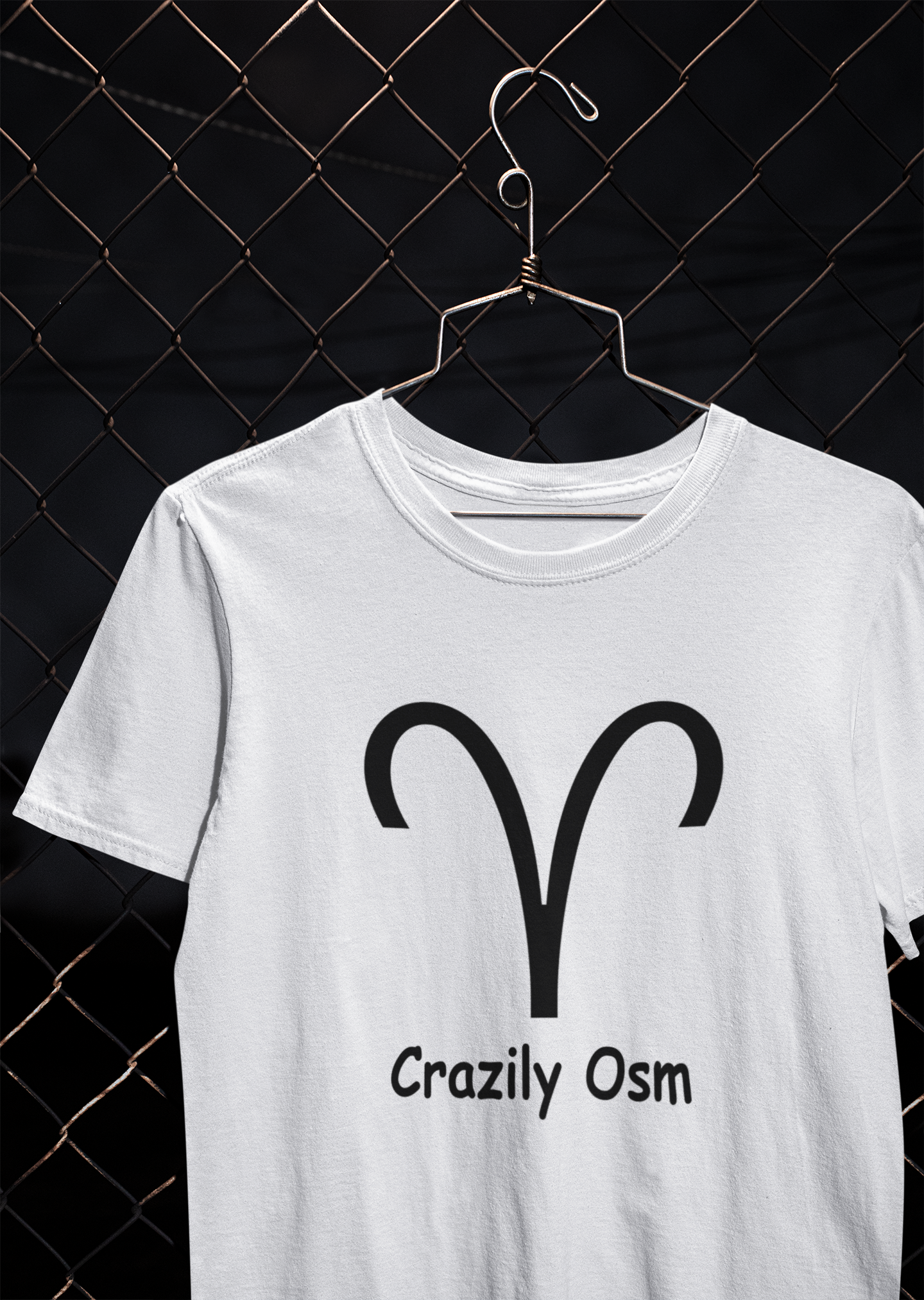 Aries Zodiac Sign Mens Half Sleeves T-shirt- FunkyTeesClub