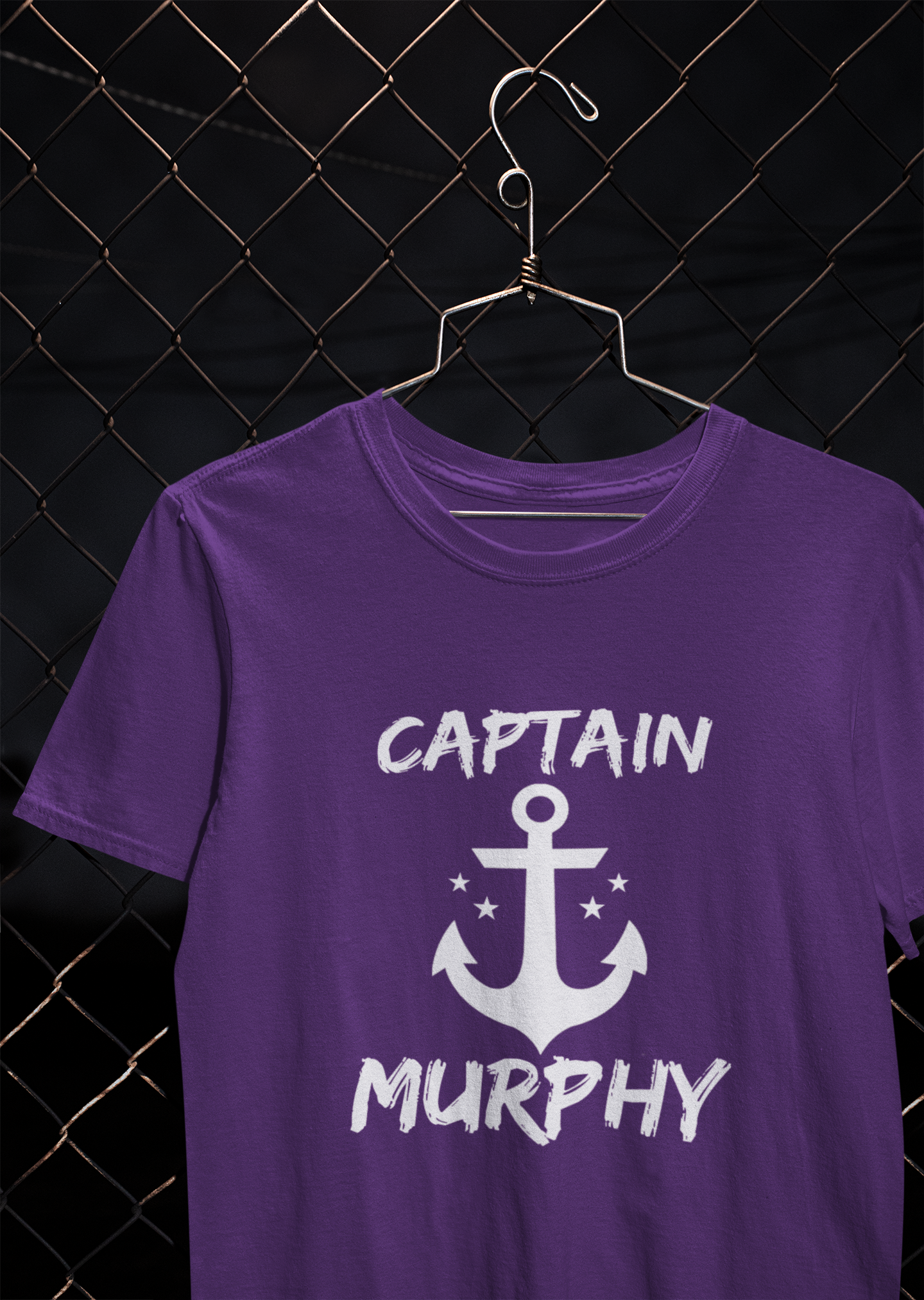 Captain Murphy Merchant Navy Mens Half Sleeves T-shirt- FunkyTeesClub