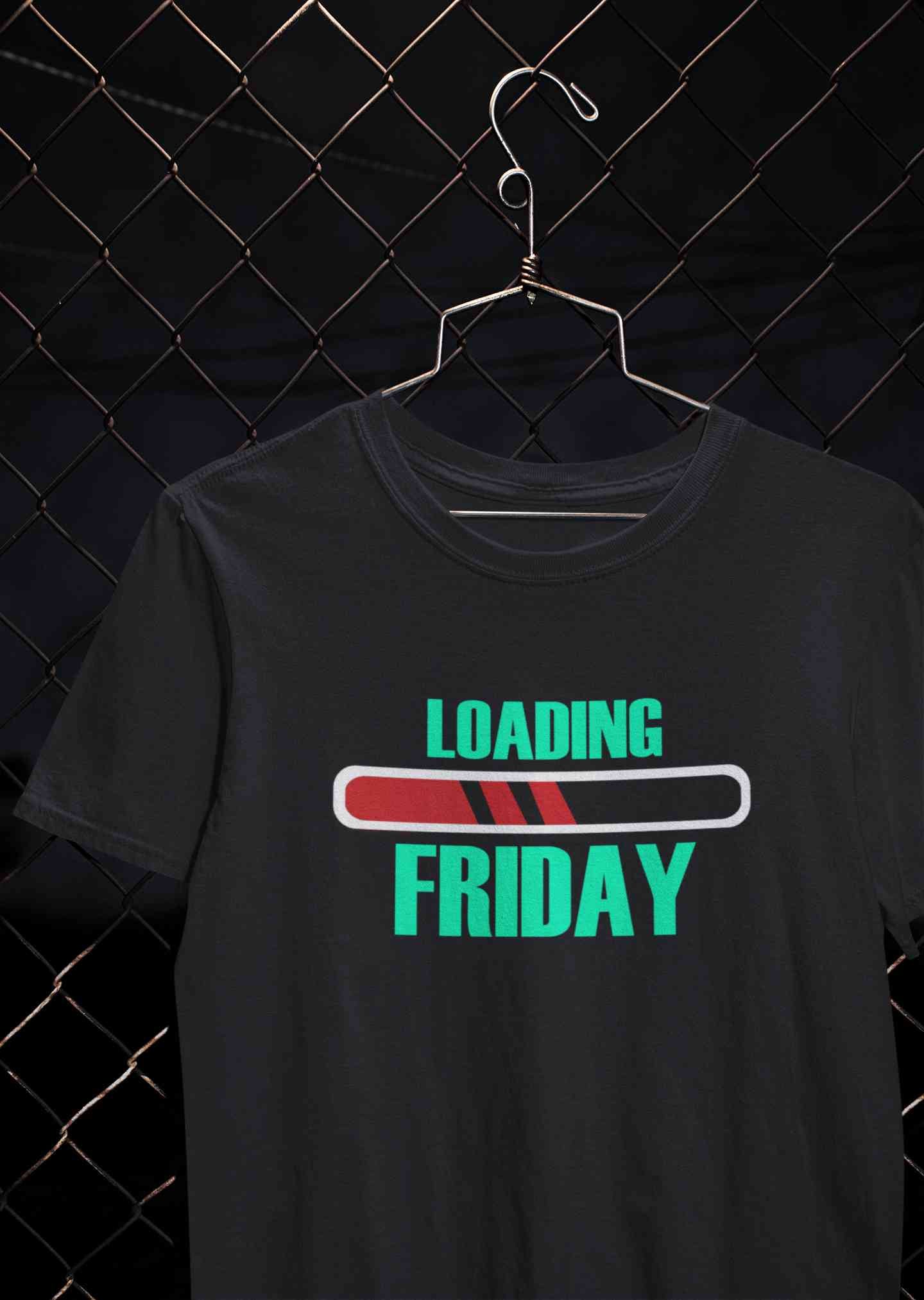 Loading Friday Women Half Sleeves T-shirt- FunkyTeesClub