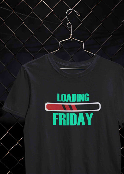Loading Friday Women Half Sleeves T-shirt- FunkyTeesClub