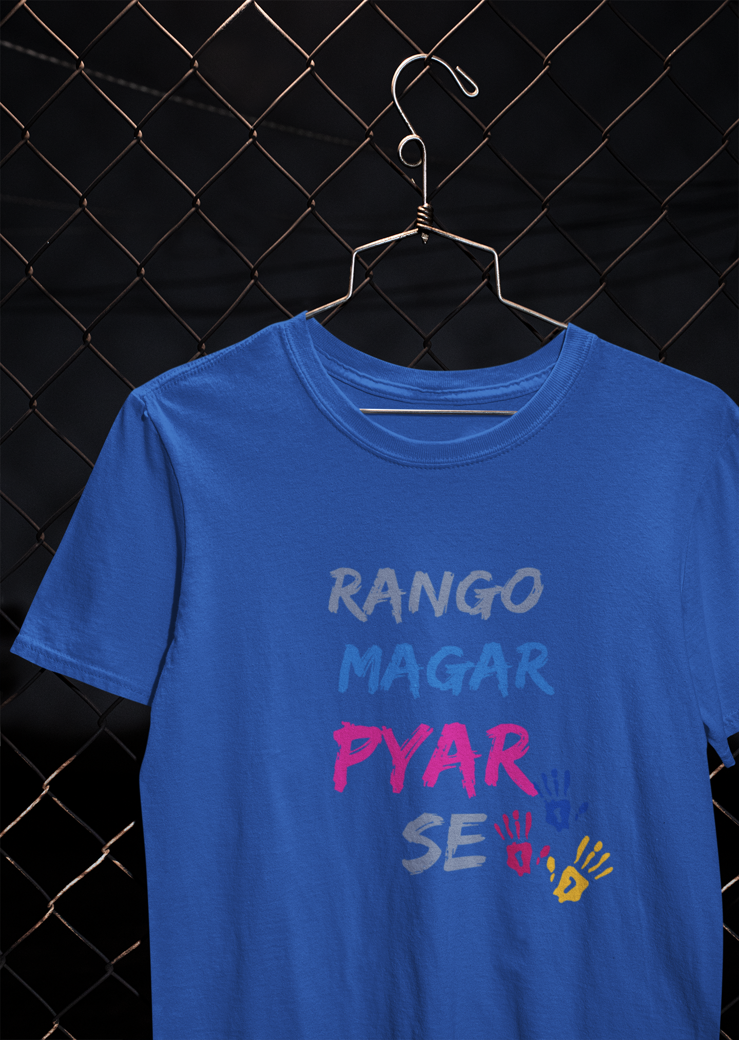 Rango Magar Pyaar Se Women Half Sleeves T-shirt- FunkyTeesClub