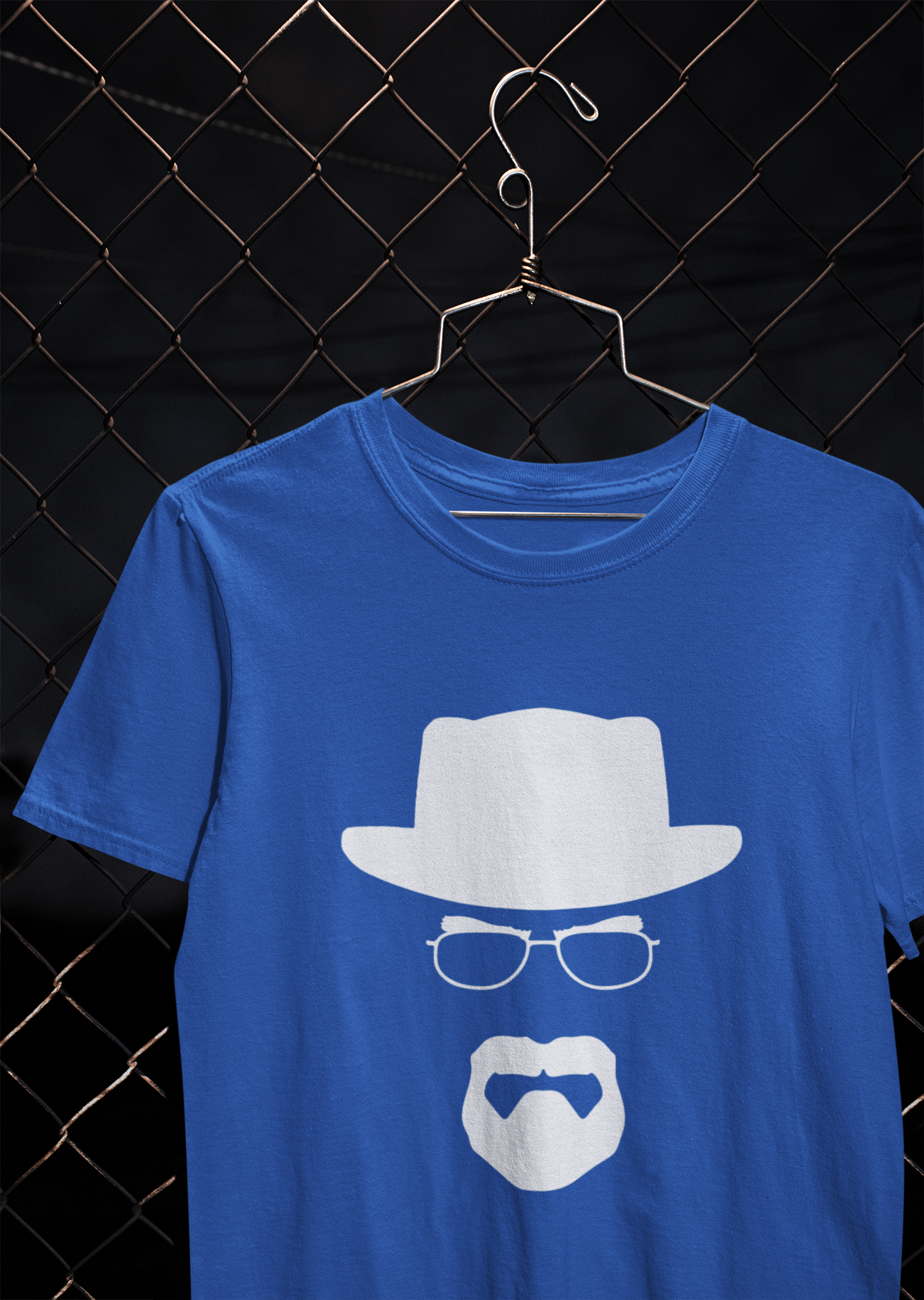 Heisenberg Breaking Bad Web Series Mens Half Sleeves T-shirt- FunkyTeesClub