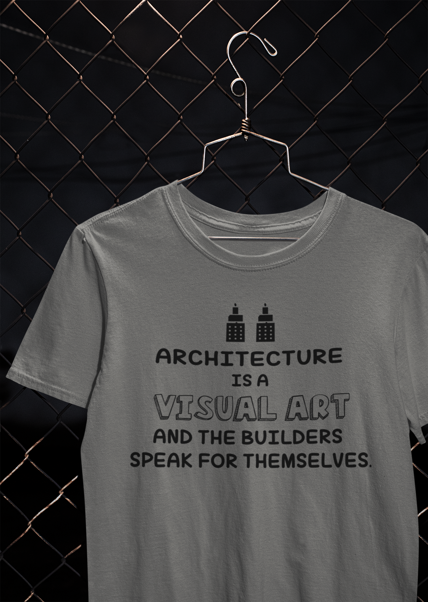 Architecture Visual Art Architect Profession Mens Half Sleeves T-shirt- FunkyTeesClub