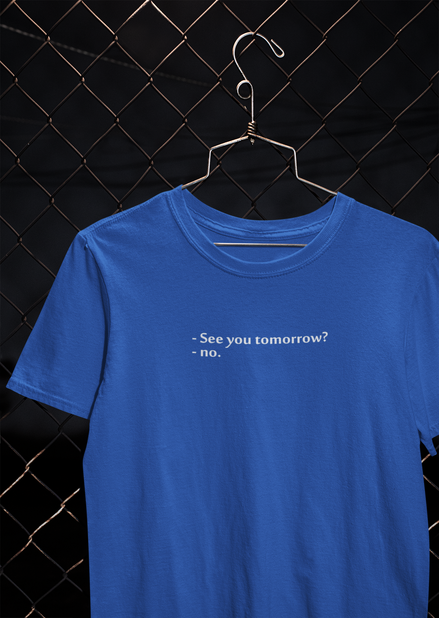 See You Tomorrow Quotes Women Half Sleeves T-shirt- FunkyTeesClub