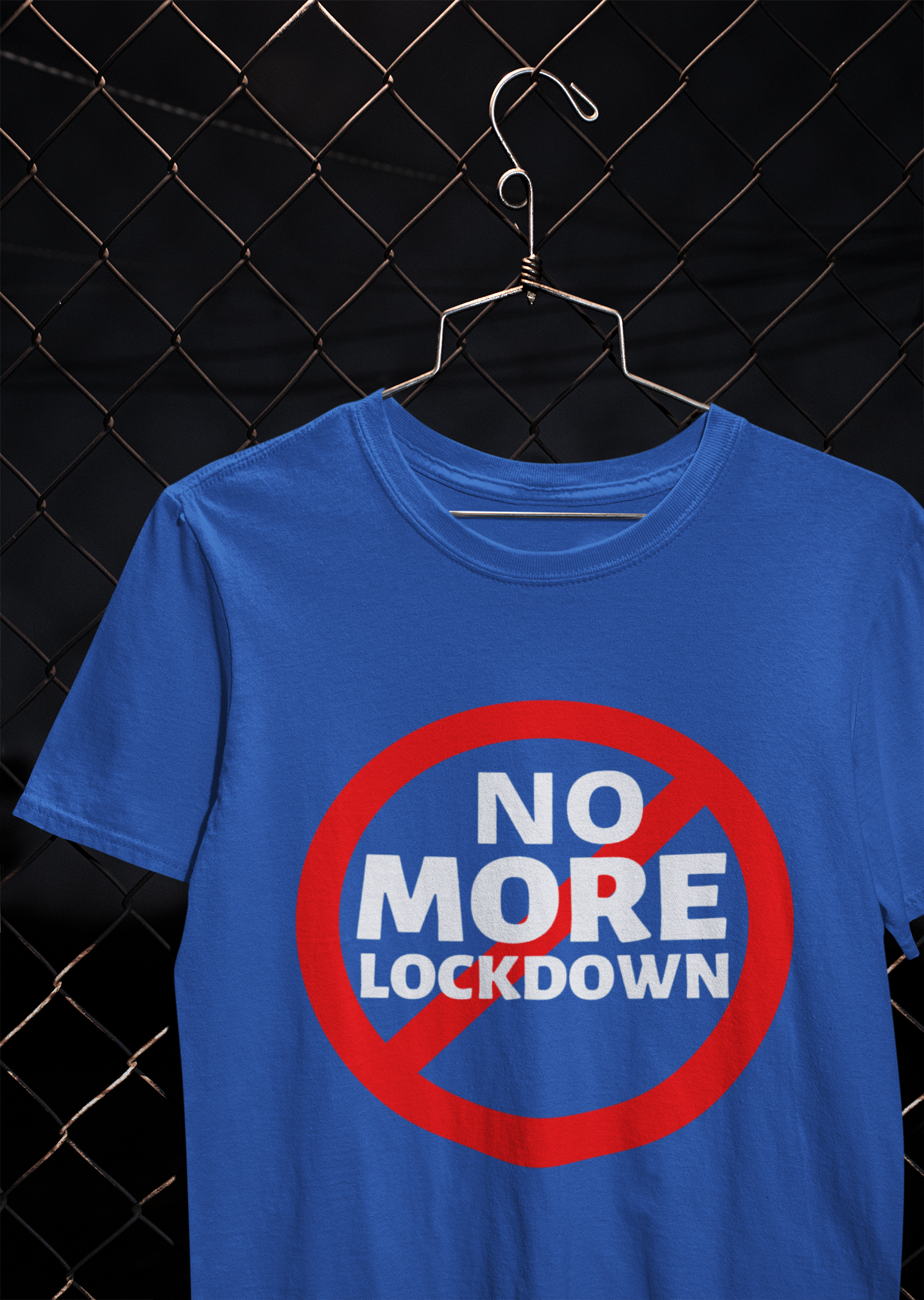 No More Lockdown Anti Government Women Half Sleeves T-shirt- FunkyTeesClub