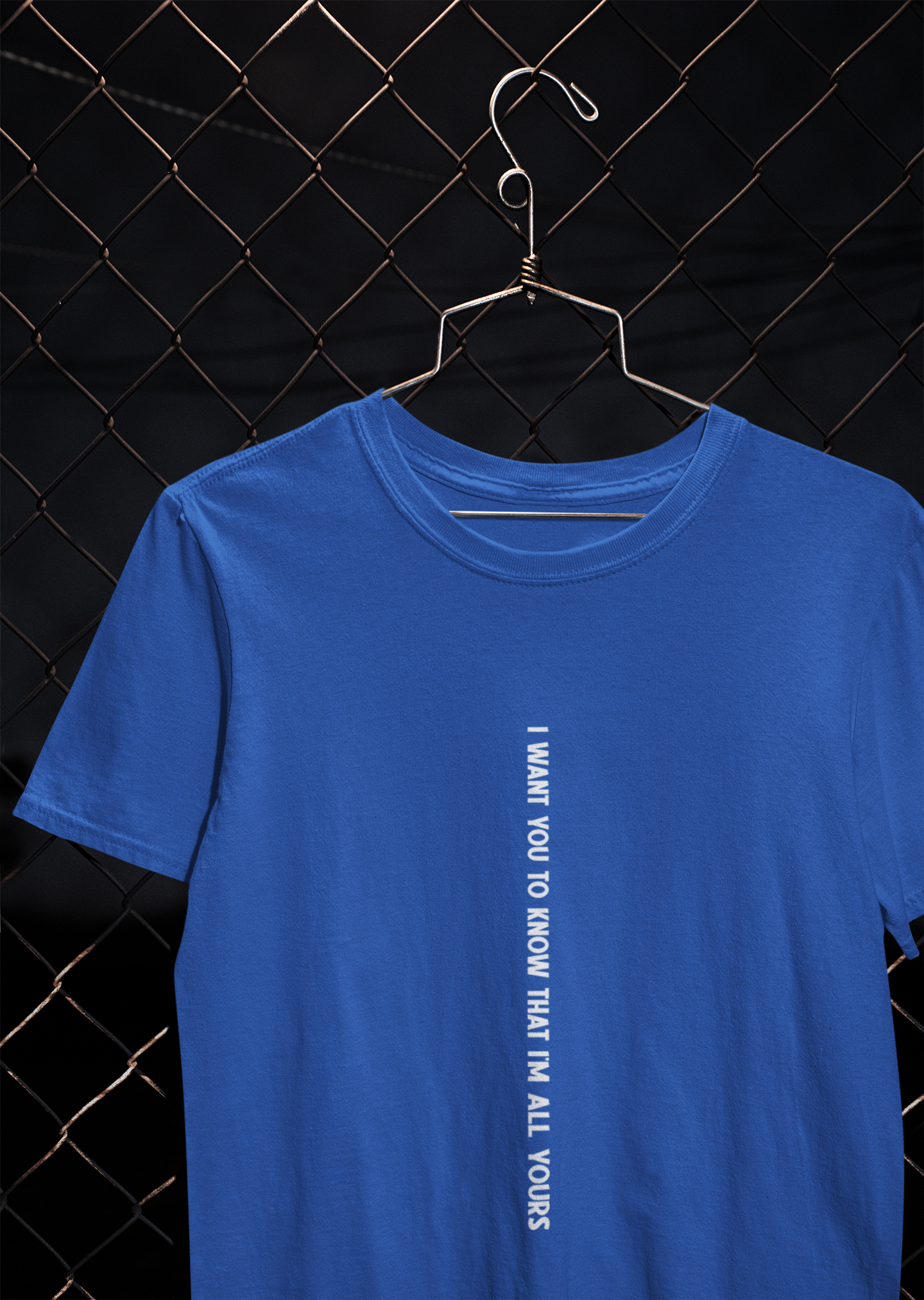 I Want You To Know That I Am All Yours Quotes Mens Half Sleeves T-shirt- FunkyTeesClub