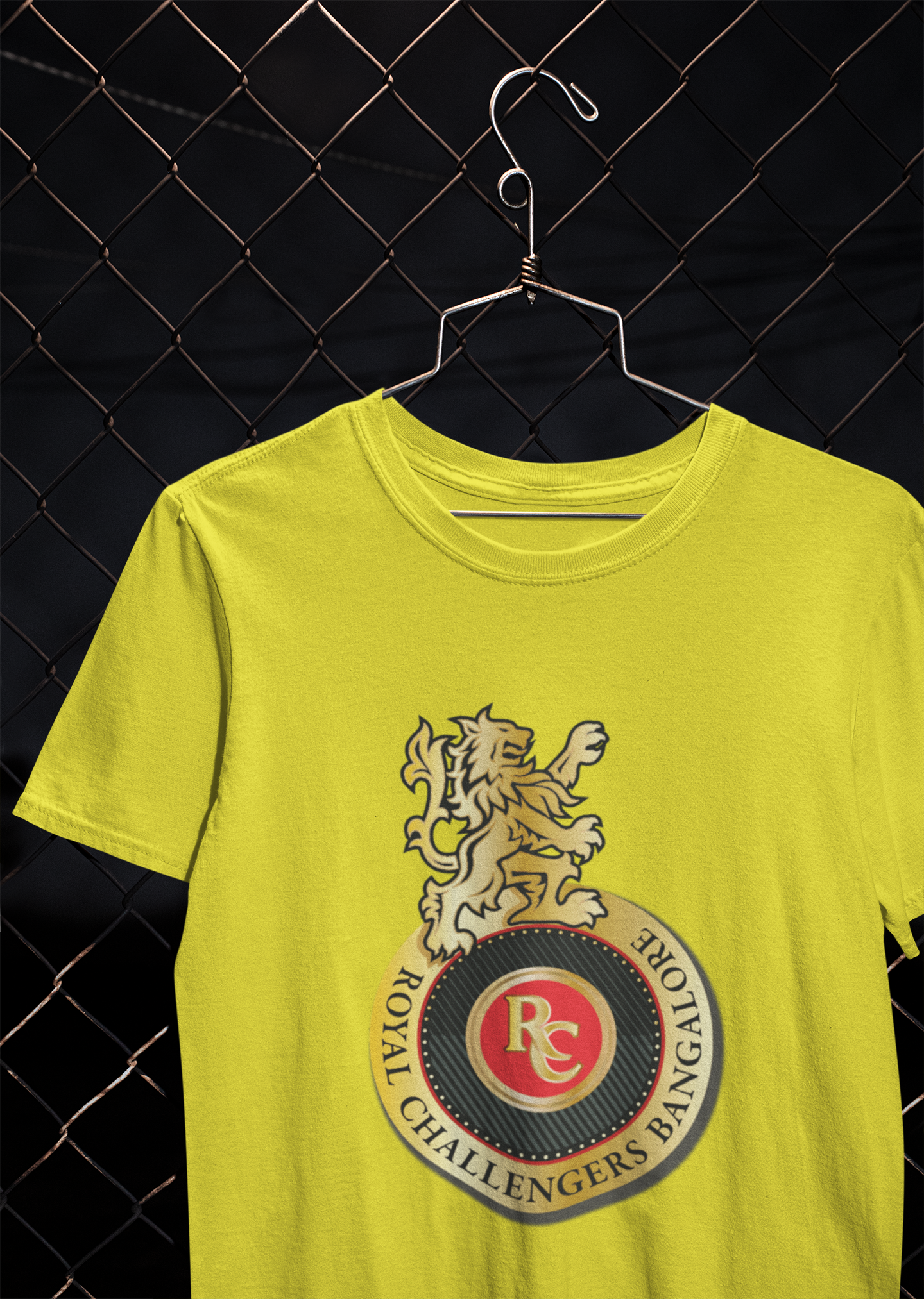 Rcb Logo Women Half Sleeves T-shirt- FunkyTeesClub