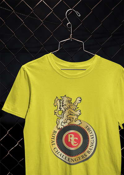 Rcb Logo Women Half Sleeves T-shirt- FunkyTeesClub