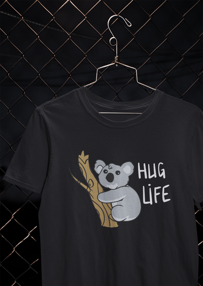 Hug Life Desi Women Half Sleeves T-shirt- FunkyTeesClub