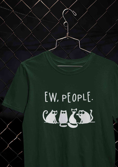 Ew People Women Half Sleeves T-shirt- FunkyTeesClub