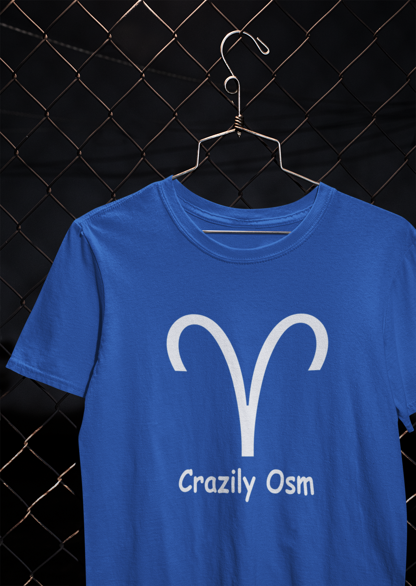 Aries Zodiac Sign Mens Half Sleeves T-shirt- FunkyTeesClub