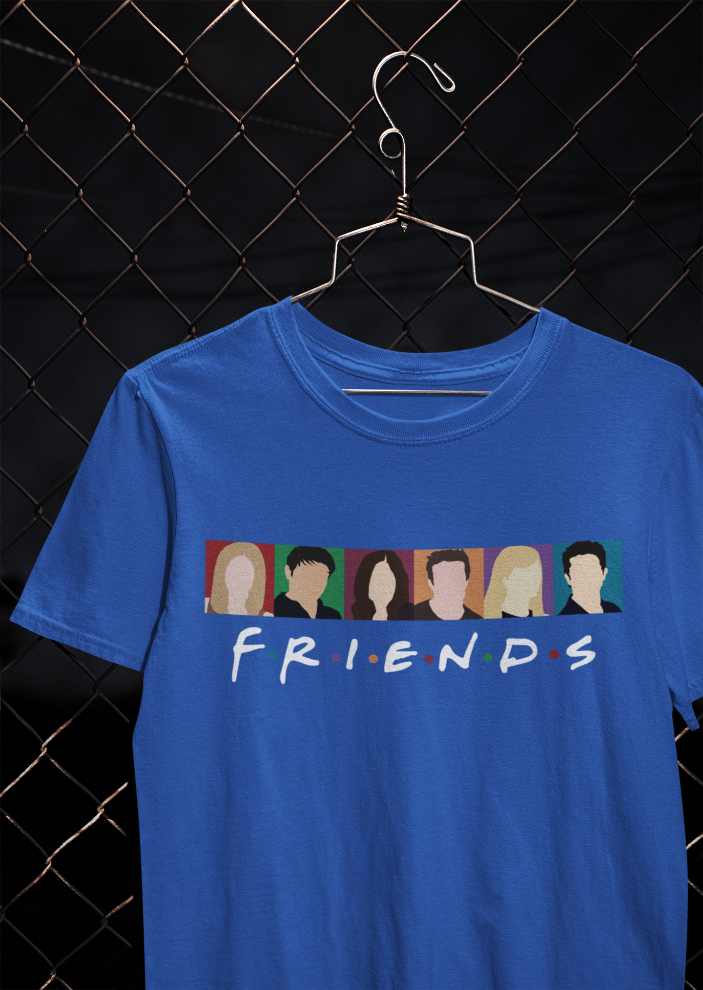 F.R.I.E.N.D.S. Friends Web Series Mens Half Sleeves T-shirt- FunkyTeesClub