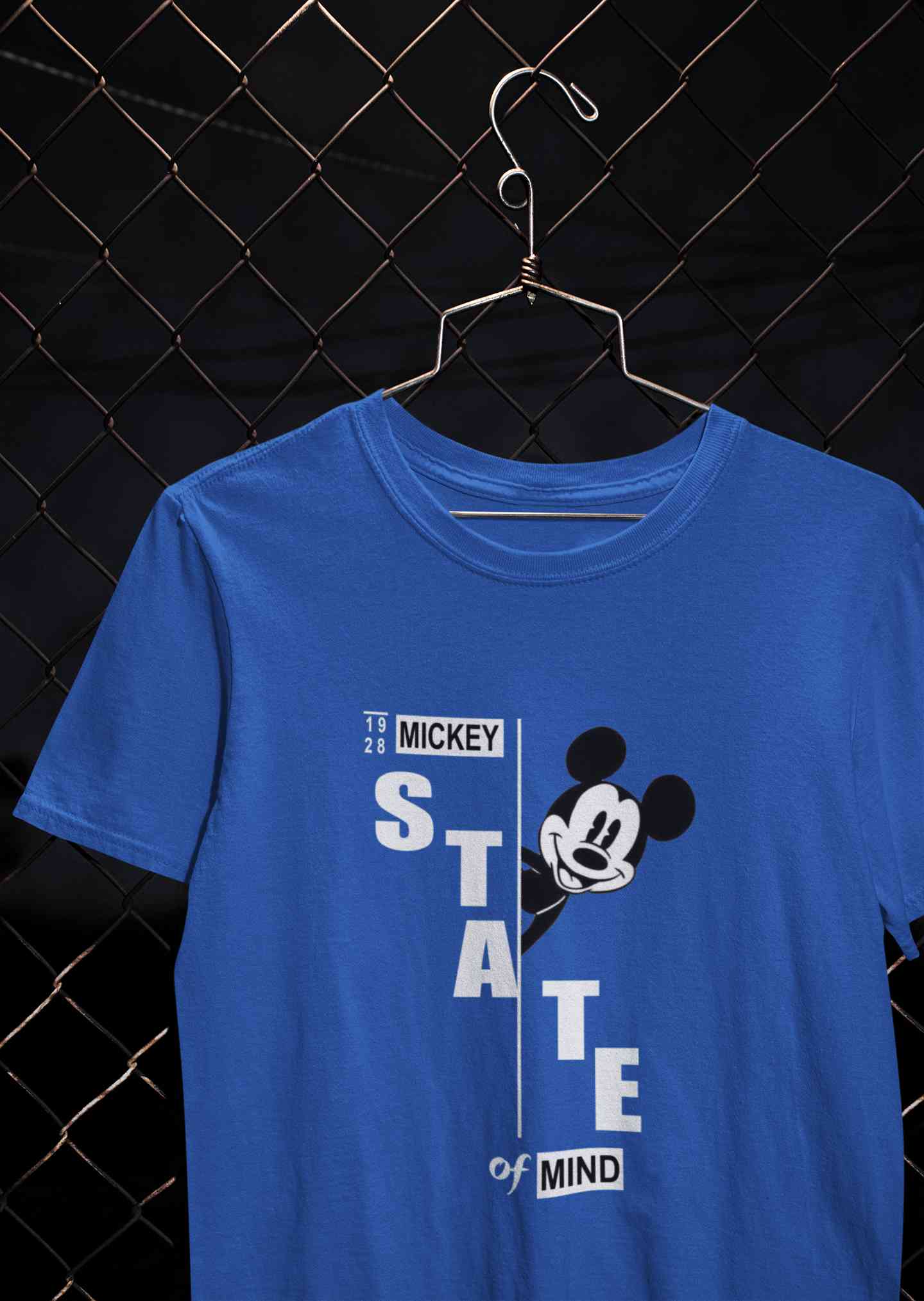 State Of Mind Mens Half Sleeves T-shirt- FunkyTeesClub