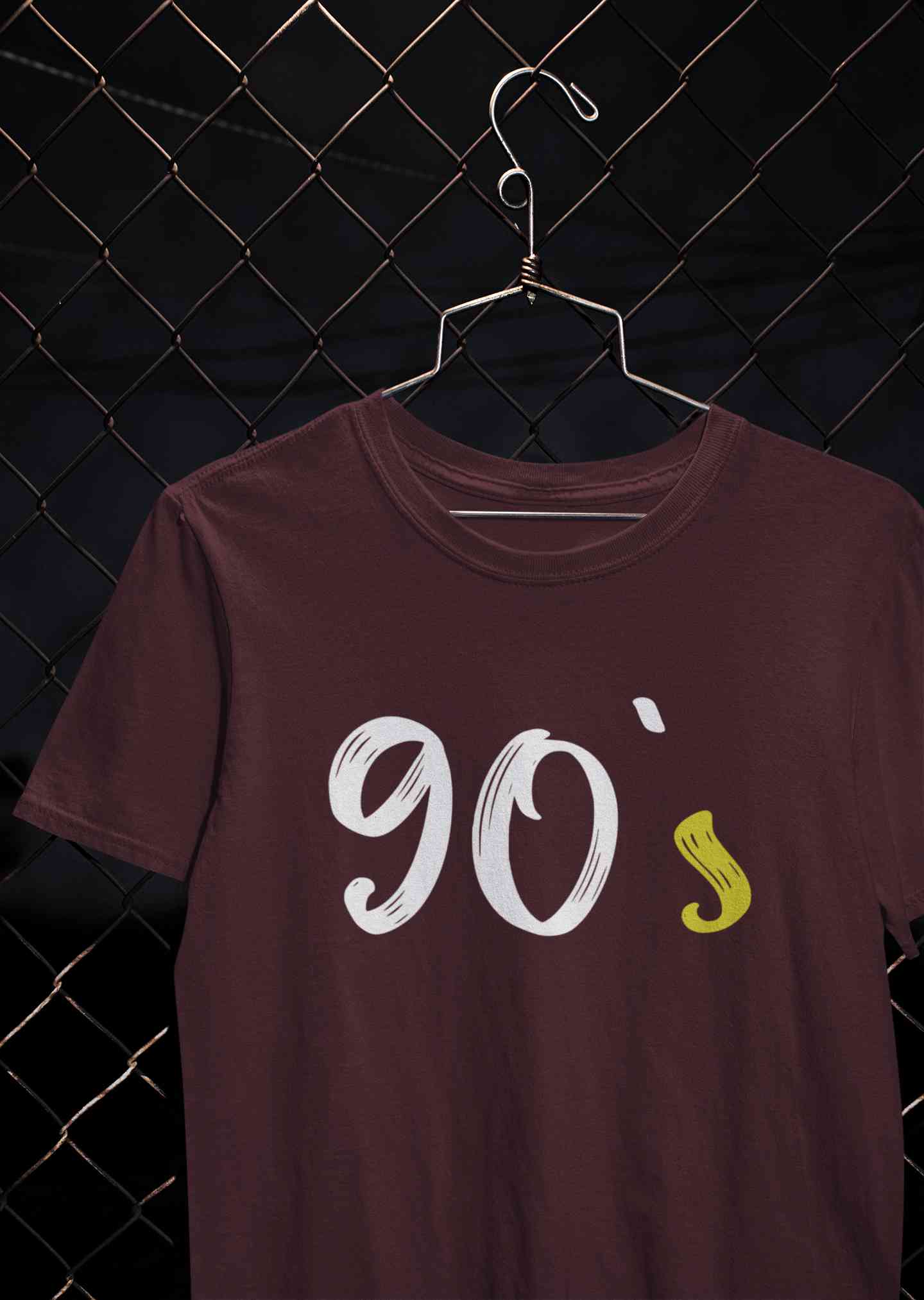 90s Mens Half Sleeves T-shirt- FunkyTeesClub