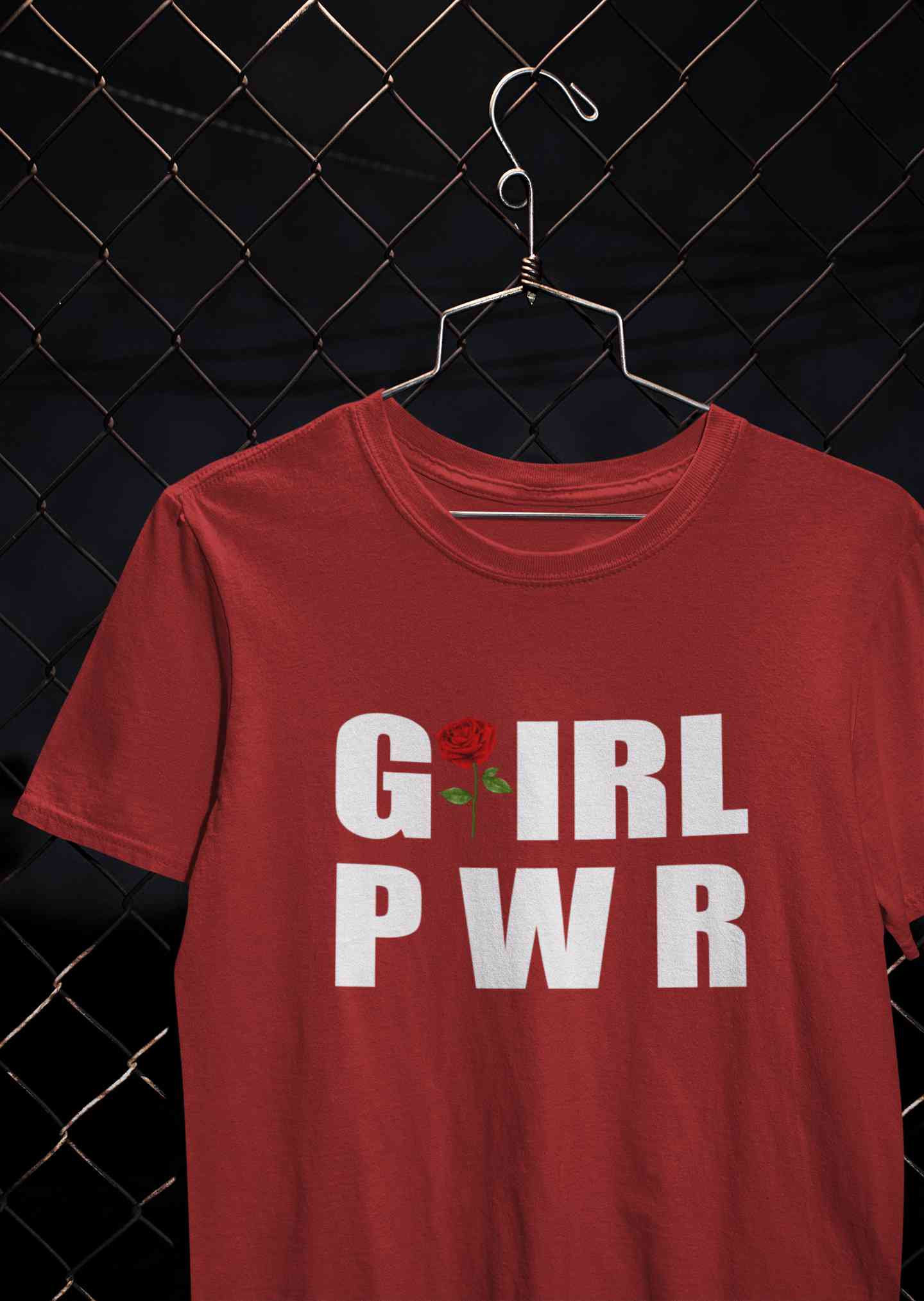 Girl Power Women Half Sleeves T-shirt- FunkyTeesClub