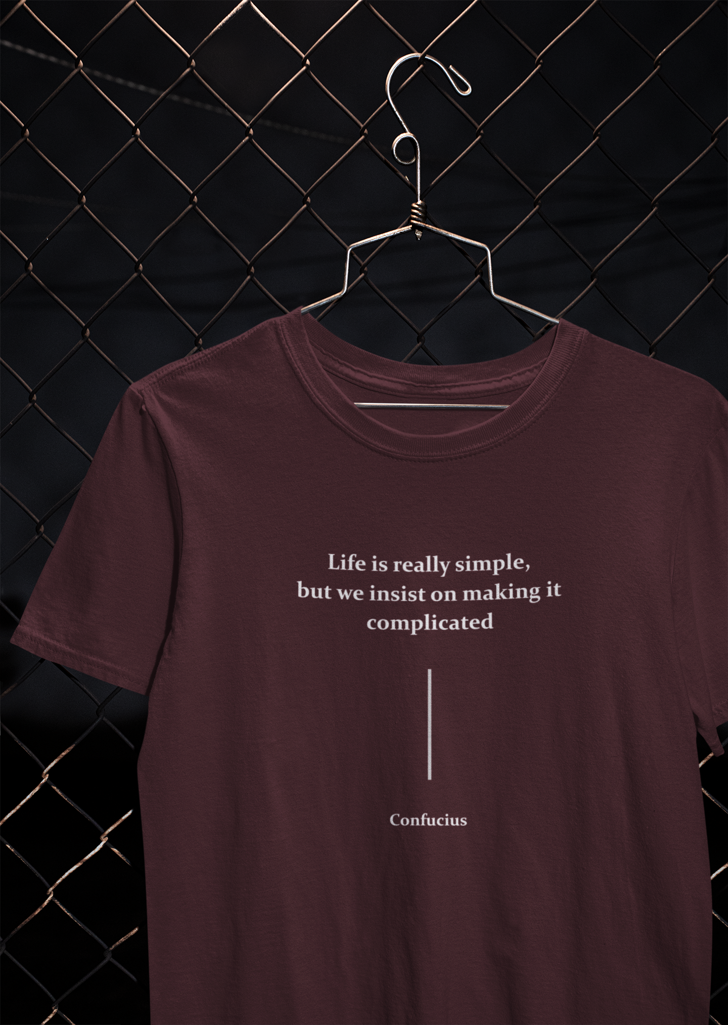 Life Is Really Simple Quotes Women Half Sleeves T-shirt- FunkyTeesClub