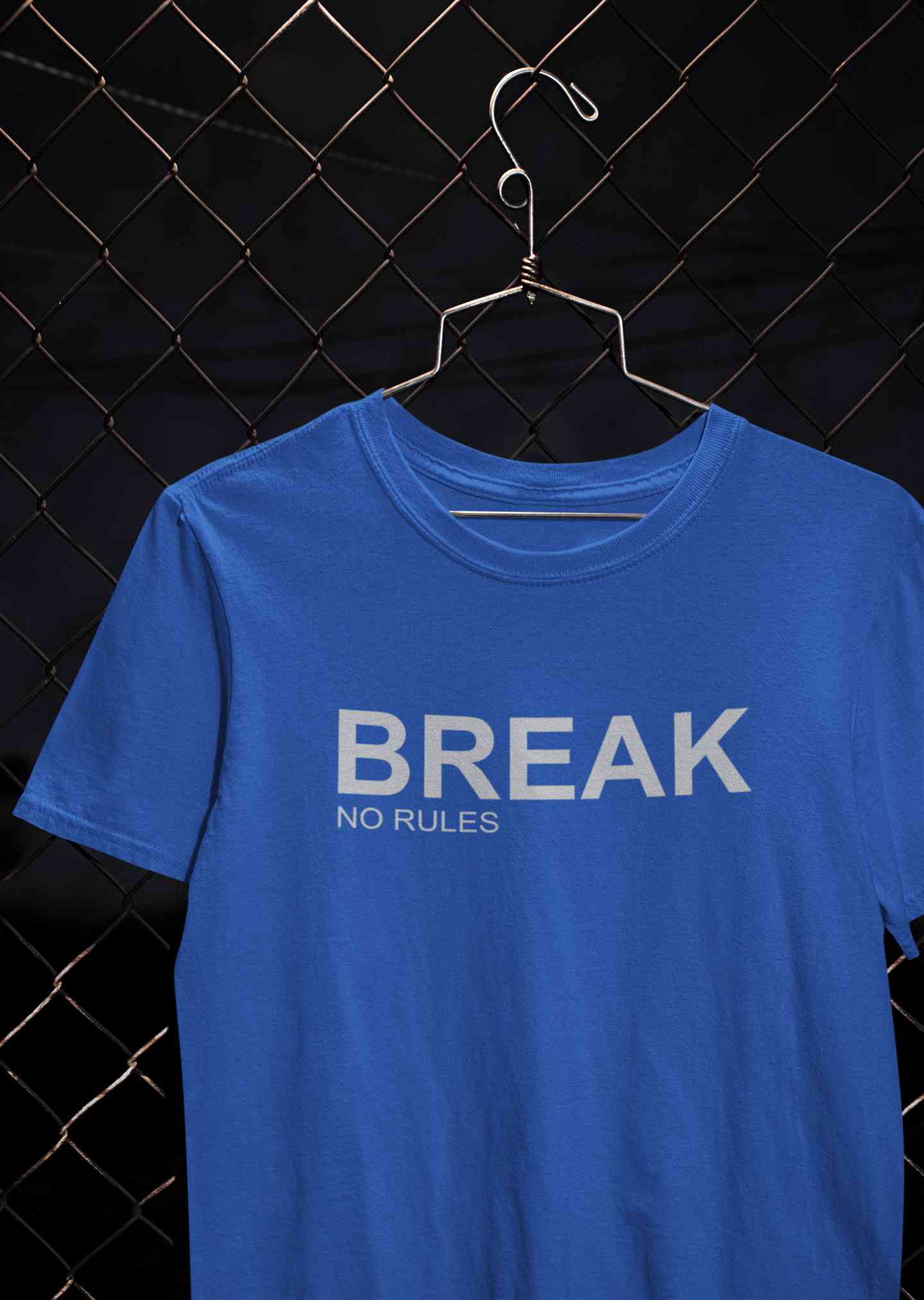 Break No Rules Women Half Sleeves T-shirt- FunkyTeesClub