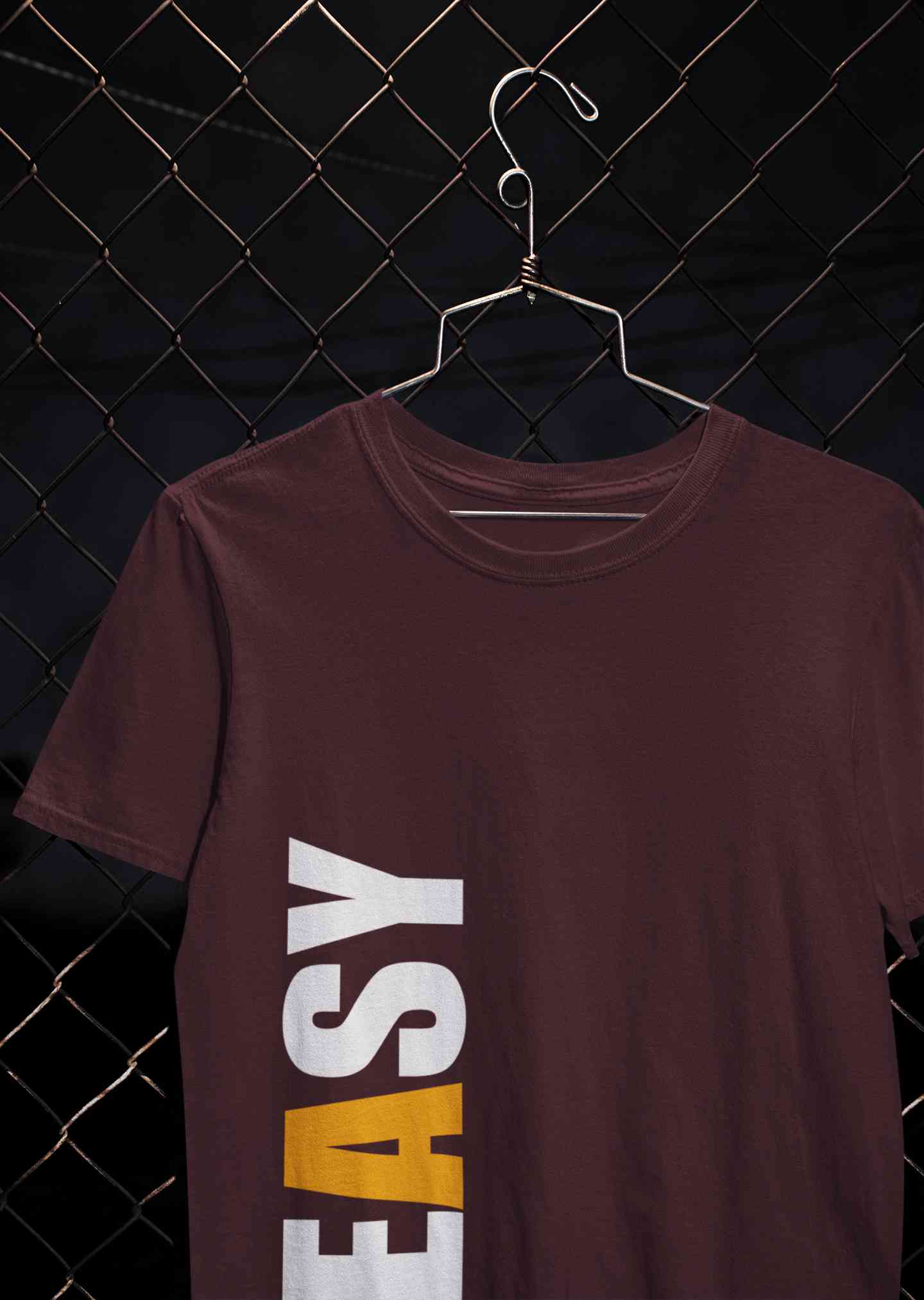 Easy Mens Half Sleeves T-shirt- FunkyTeesClub