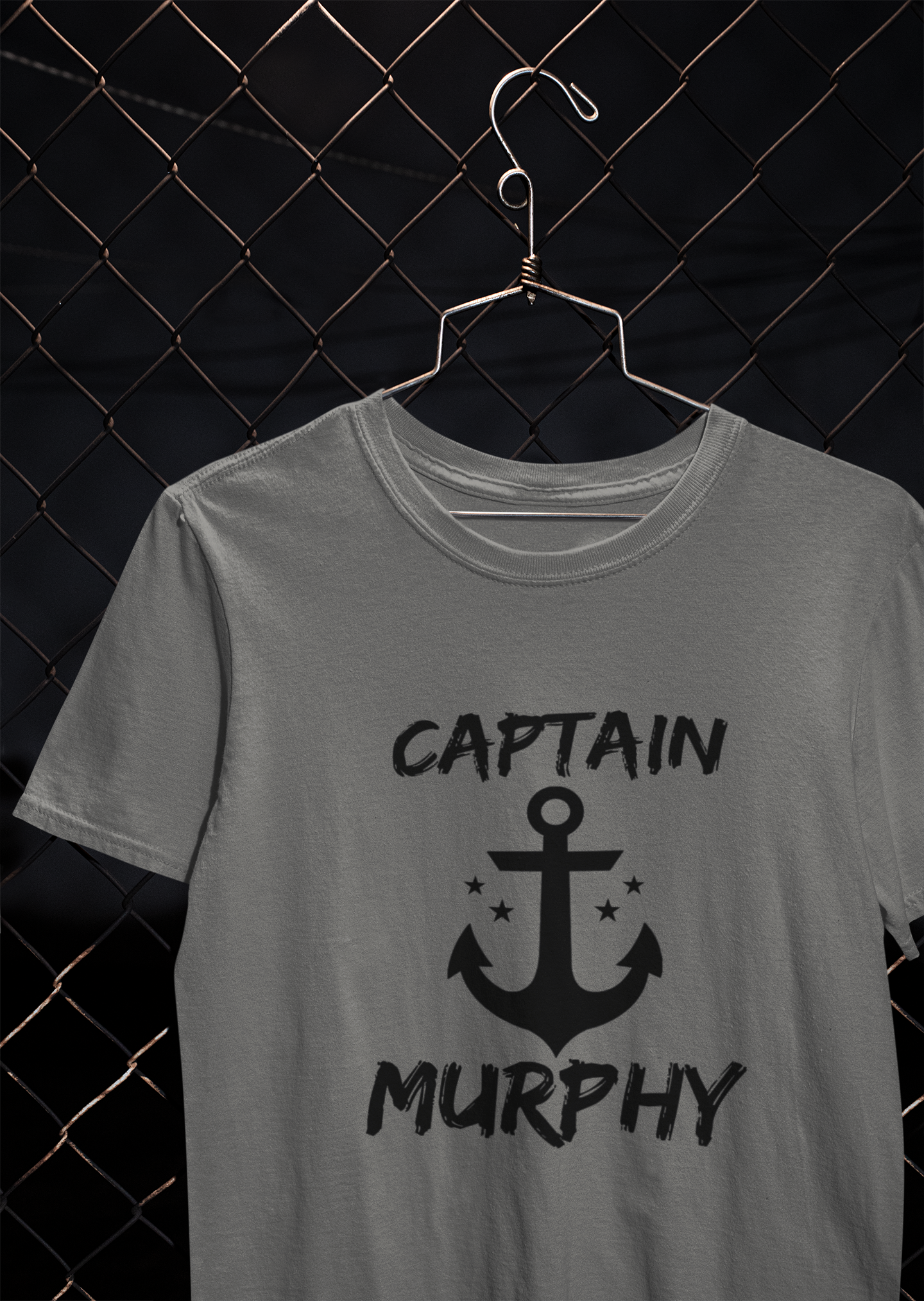 Captain Murphy Merchant Navy Mens Half Sleeves T-shirt- FunkyTeesClub