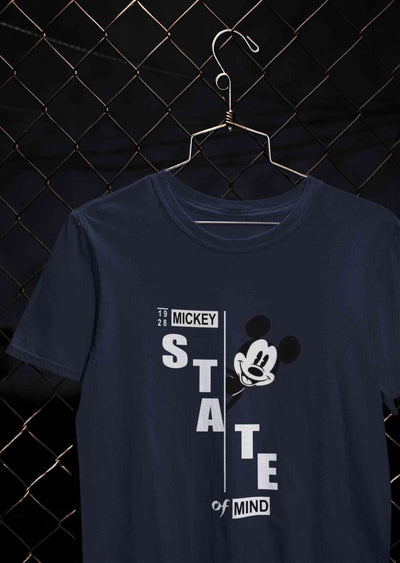 State Of Mind Women Half Sleeves T-shirt- FunkyTeesClub