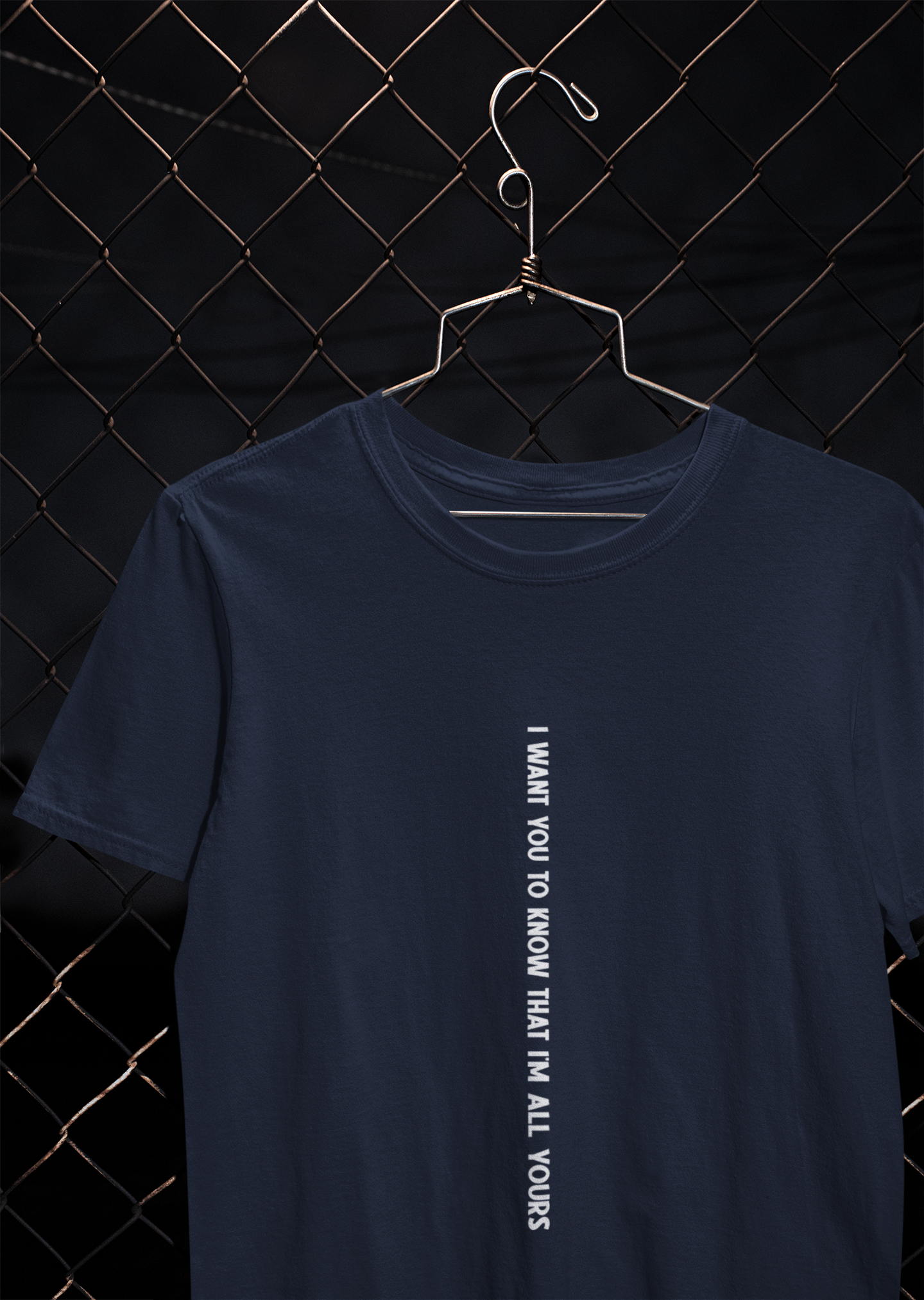 I Want You To Know That I Am All Yours Quotes Mens Half Sleeves T-shirt- FunkyTeesClub