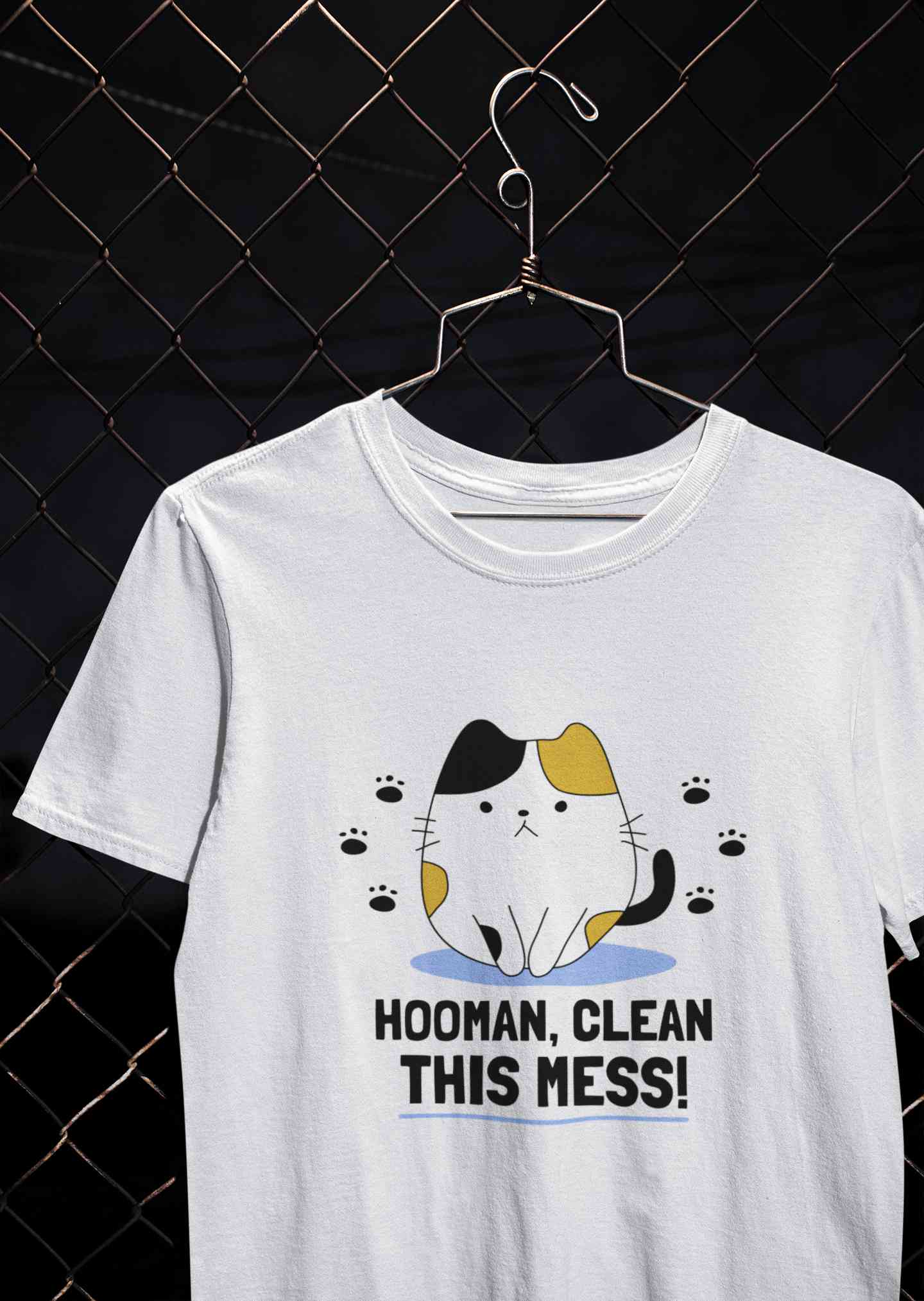 Human Clean This Mess Funny Women Half Sleeves T-shirt- FunkyTeesClub